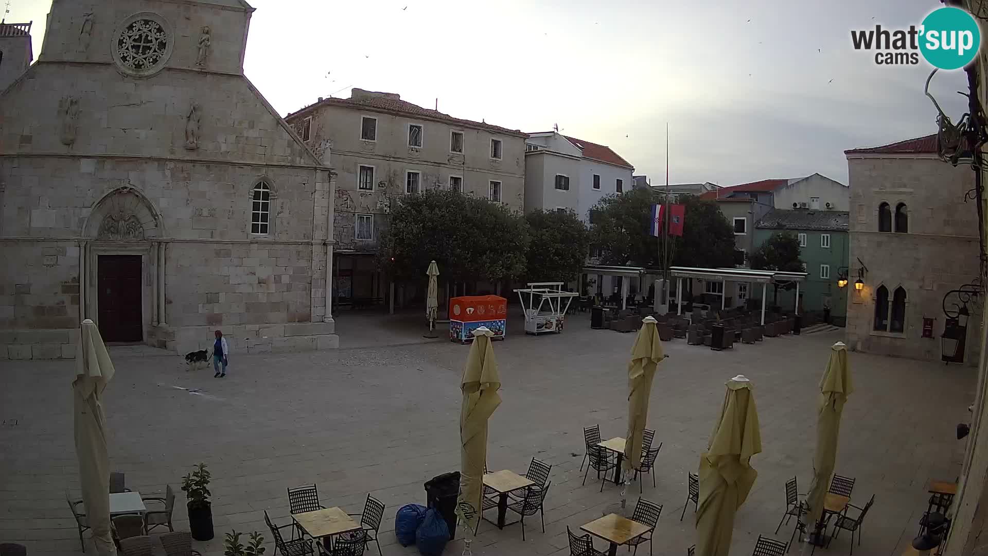 Pag – main square and Church of St. Mary