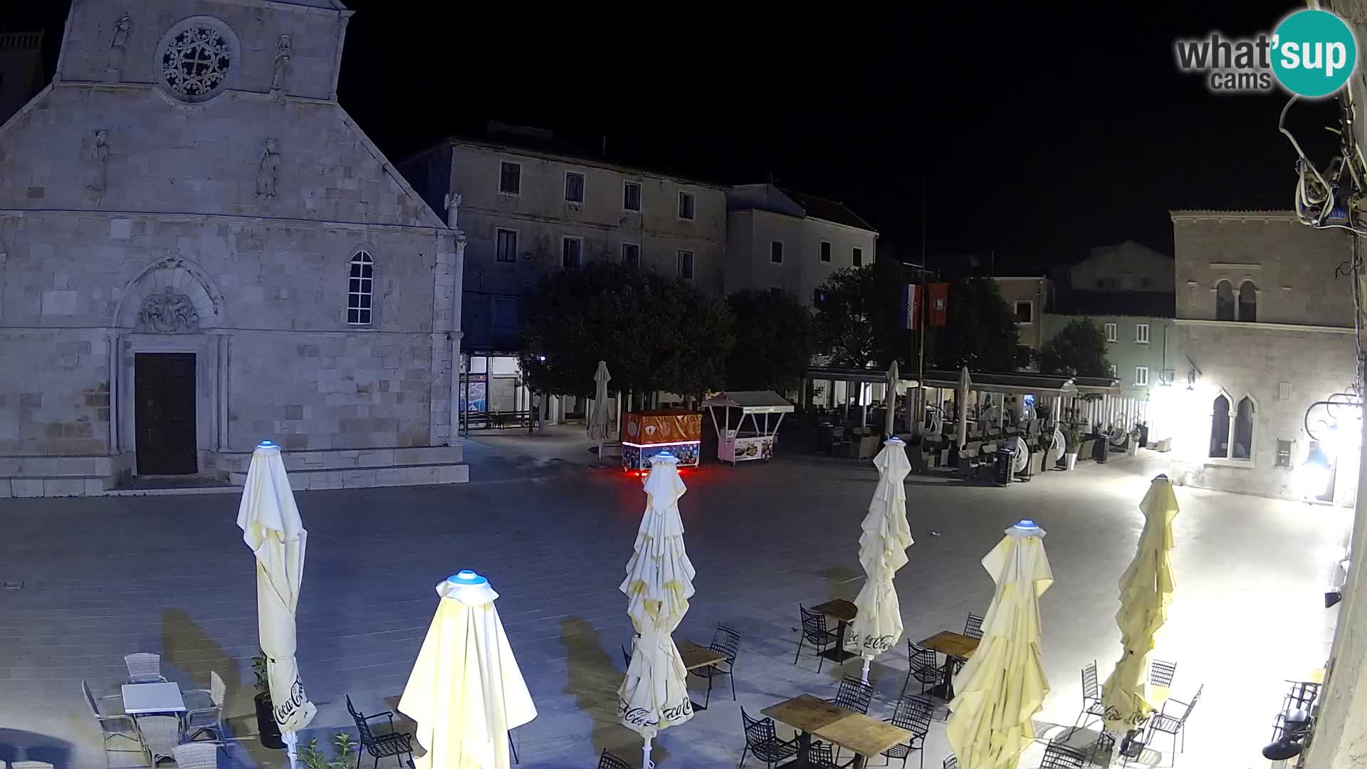 Web kamera Pag – Glavni trg i crkva sv. Marije