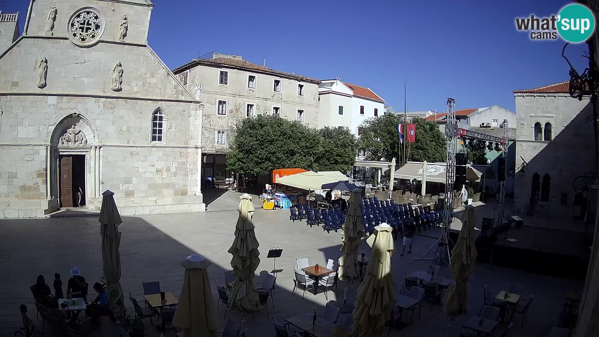 Web kamera Pag – Glavni trg i crkva sv. Marije