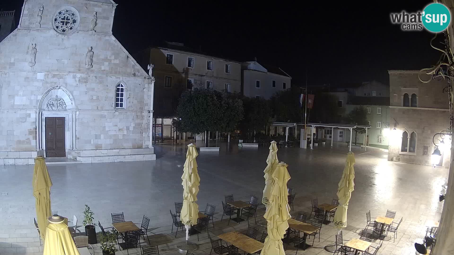 Pag live cam – Place principale et église de Sainte-Marie