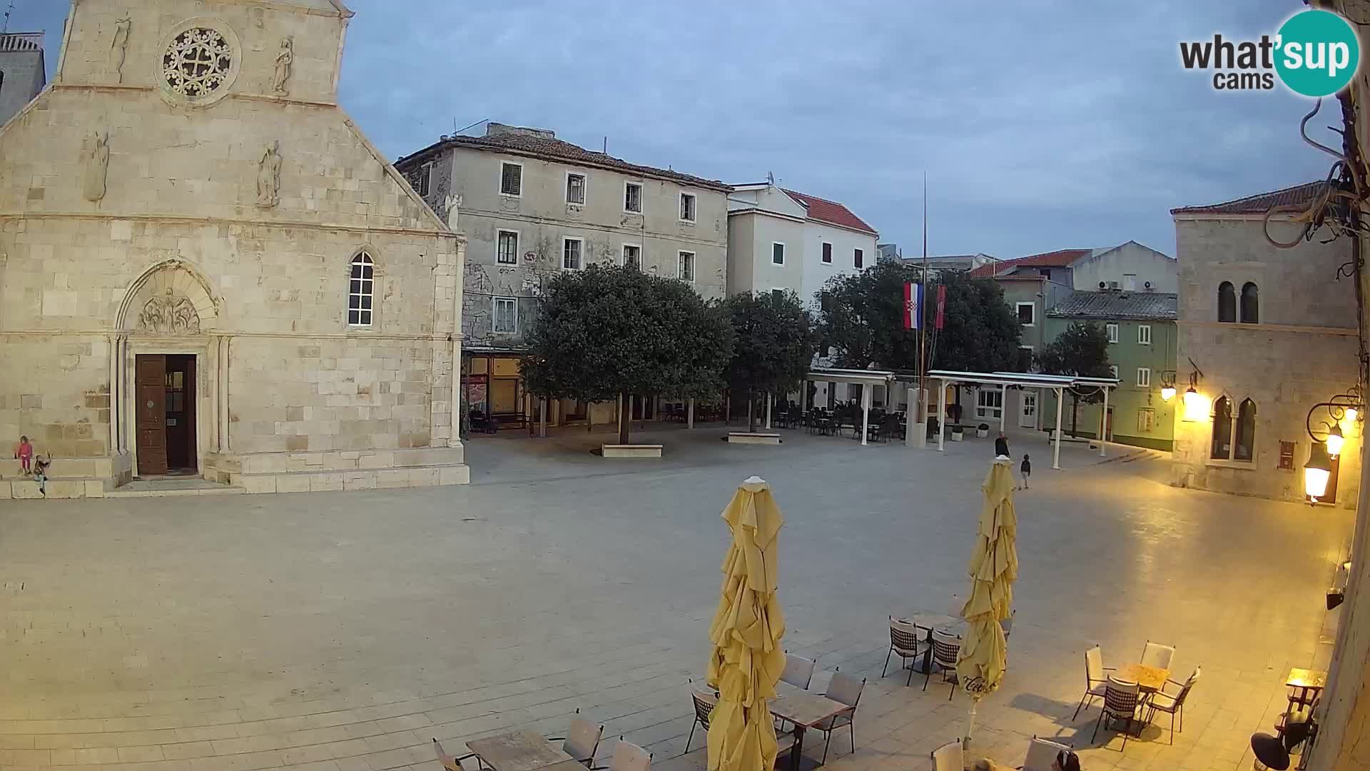 Pag – main square and Church of St. Mary