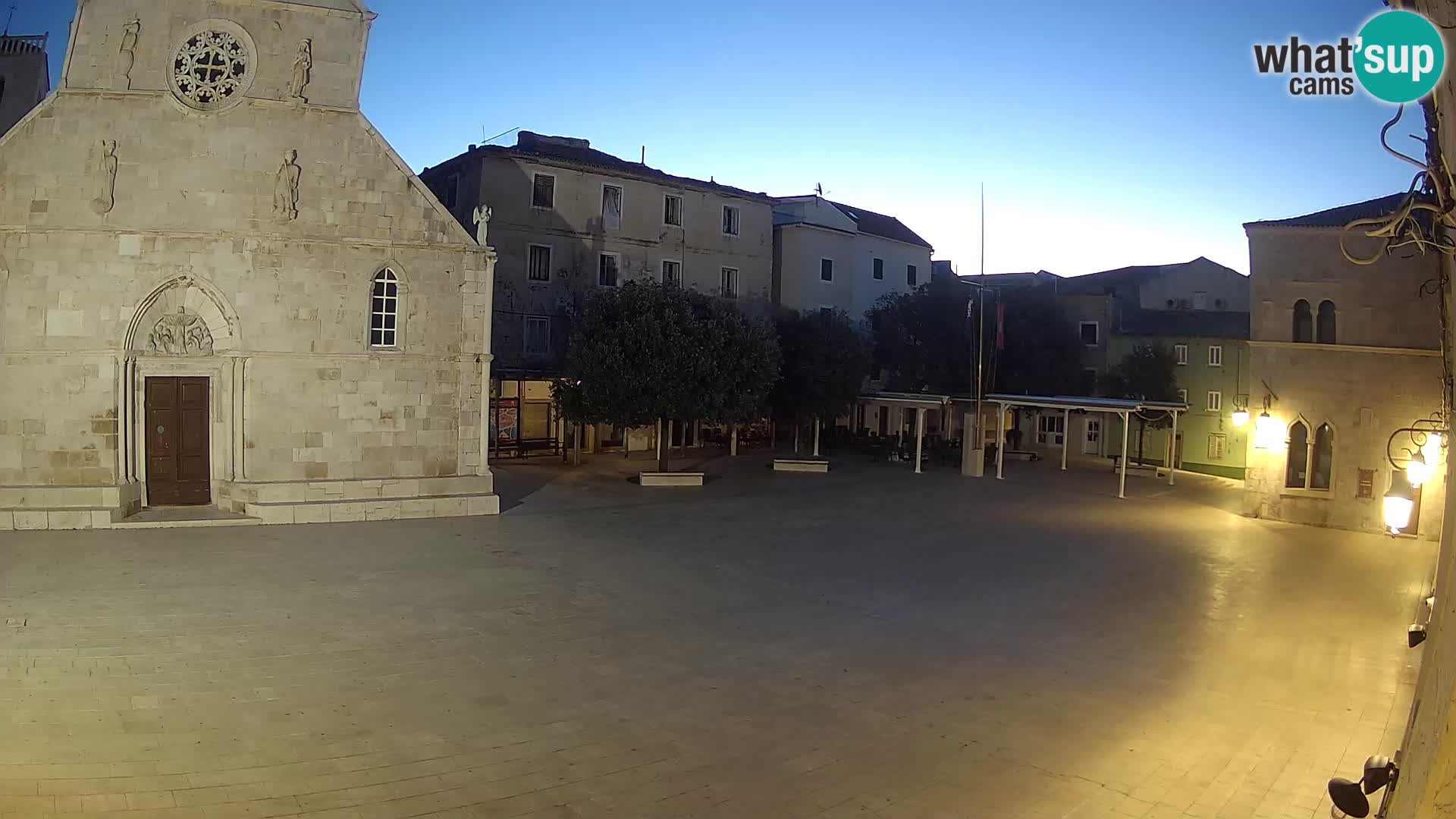 Pag – main square and Church of St. Mary