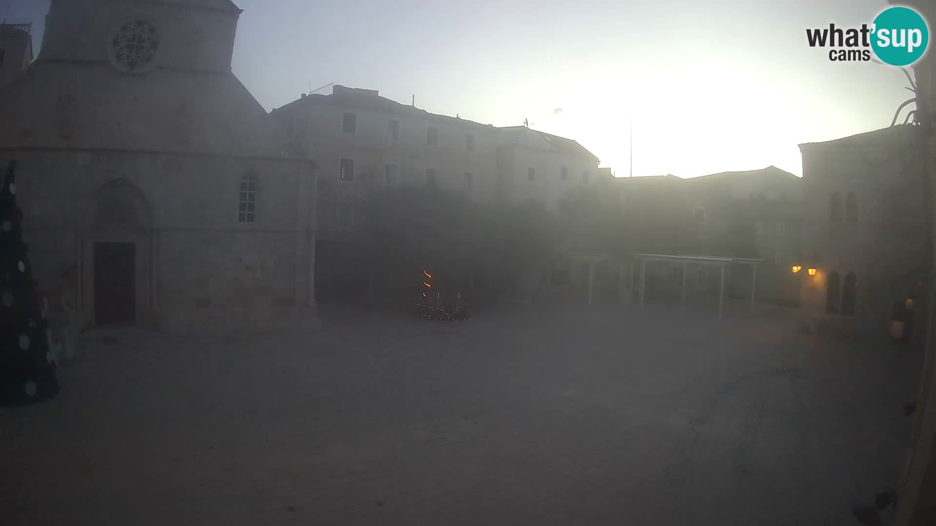 Pag – main square and Church of St. Mary