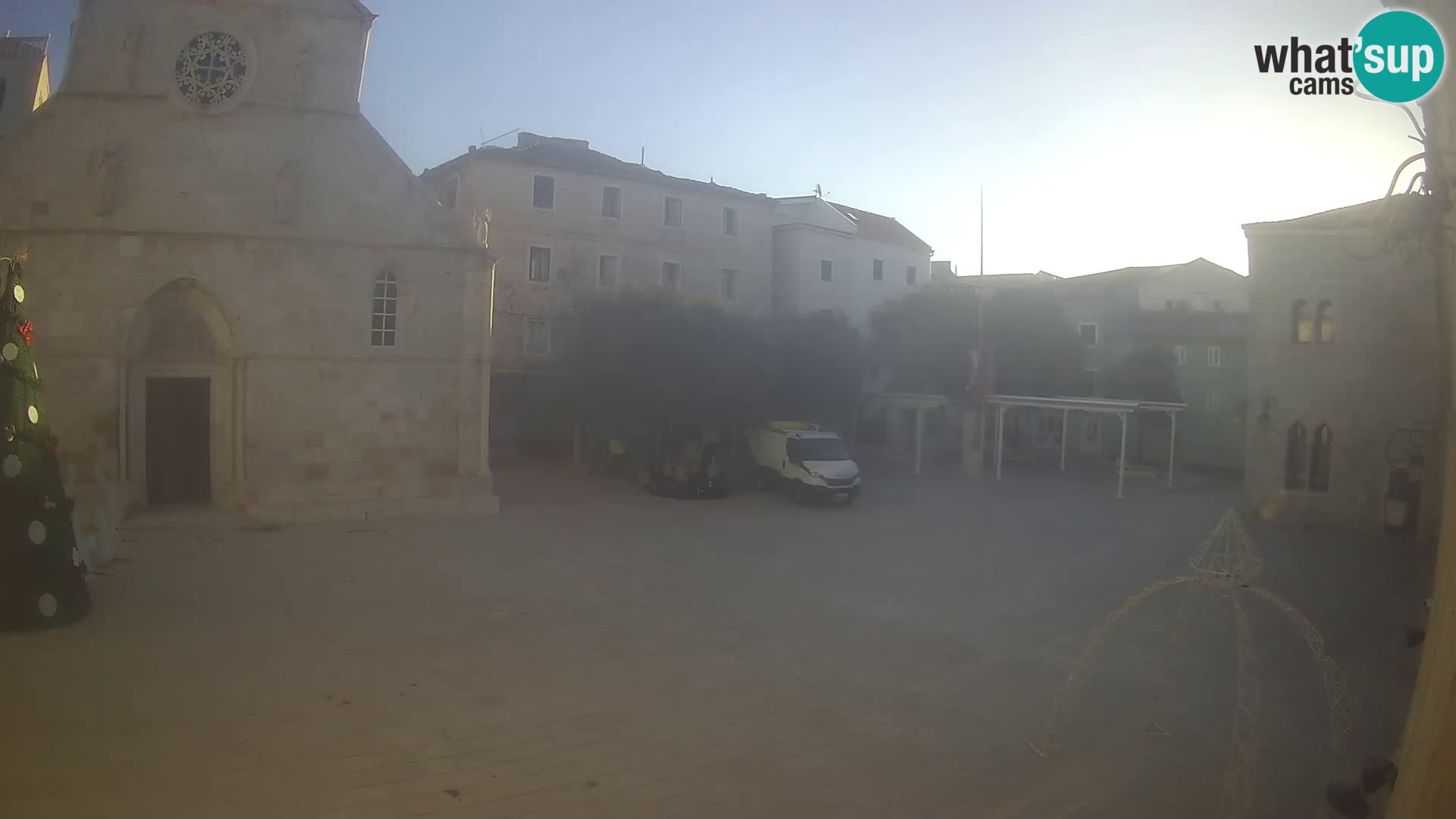 Pag – main square and Church of St. Mary