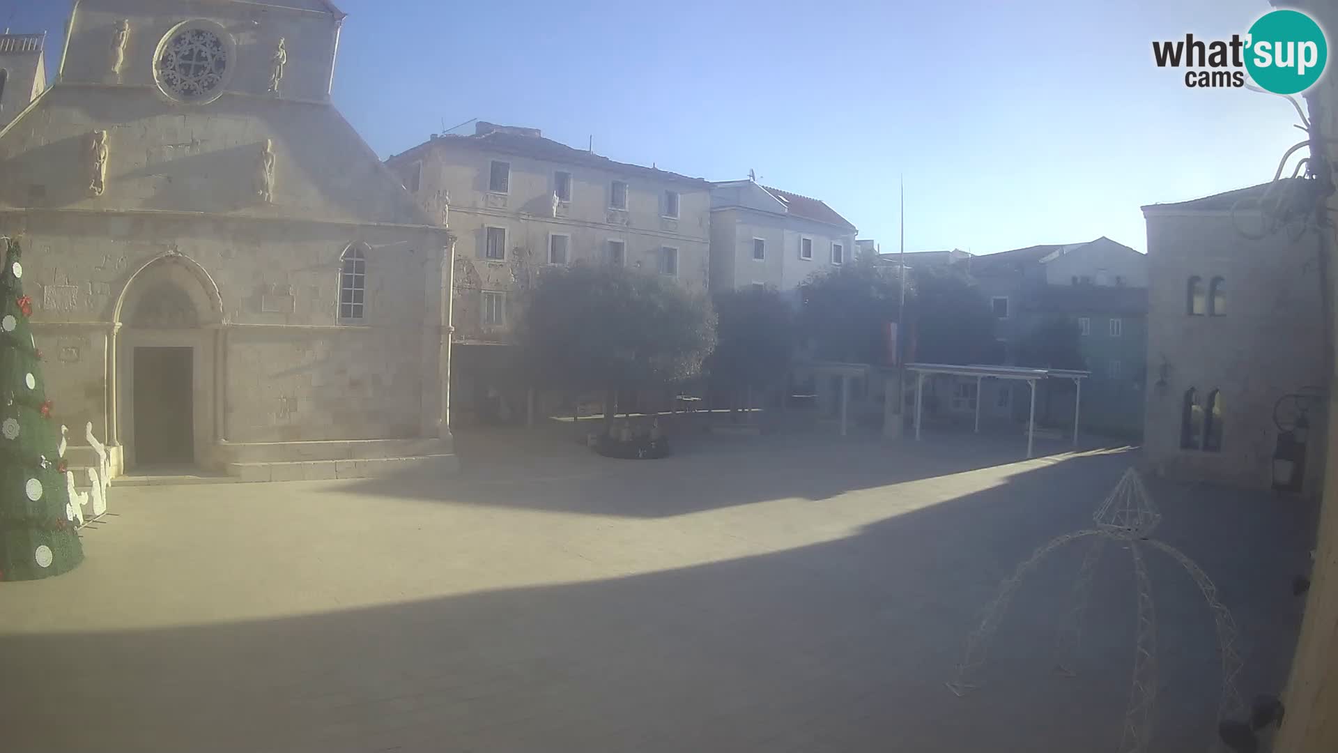 Pag – main square and Church of St. Mary