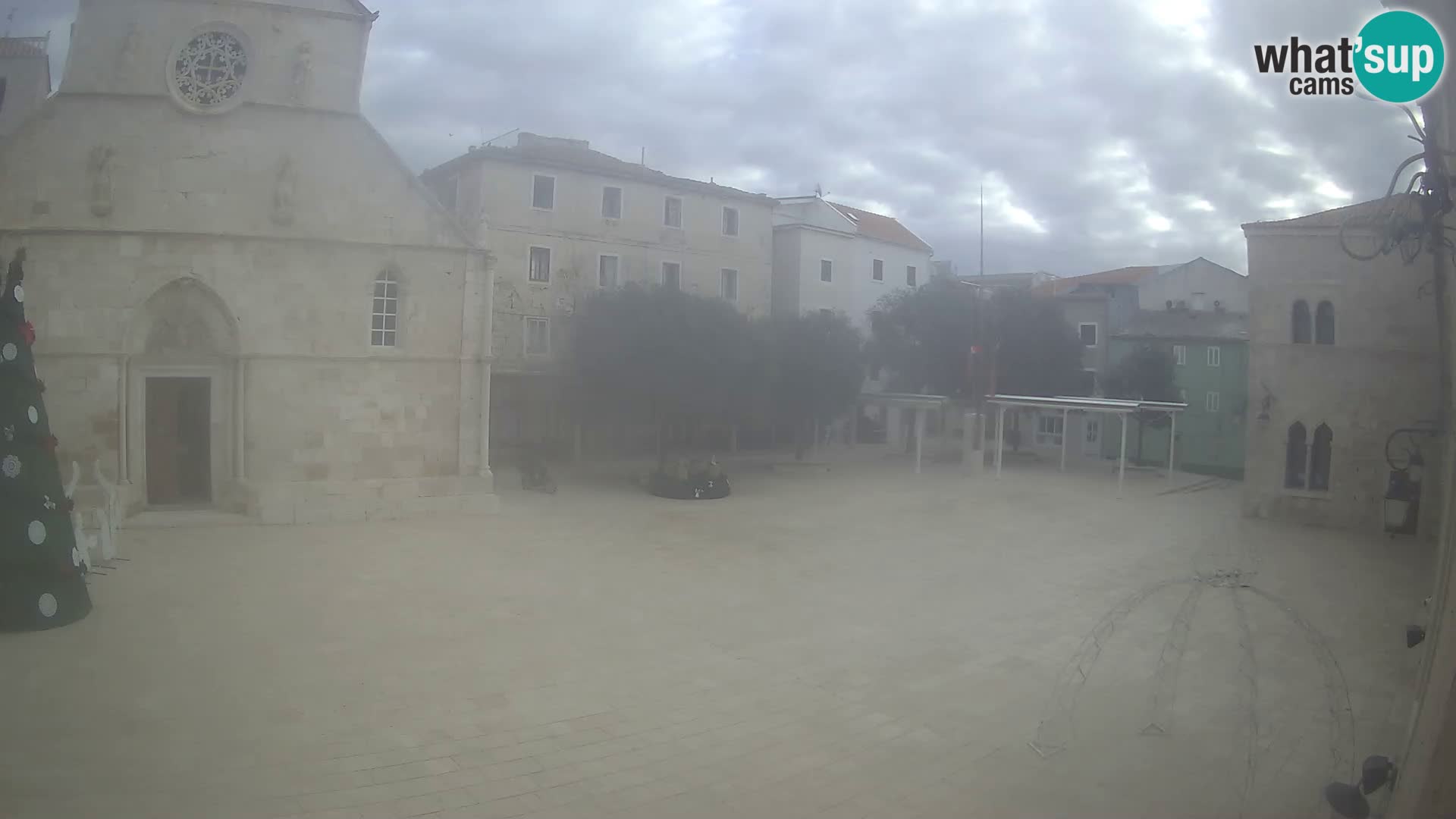 Pag – main square and Church of St. Mary