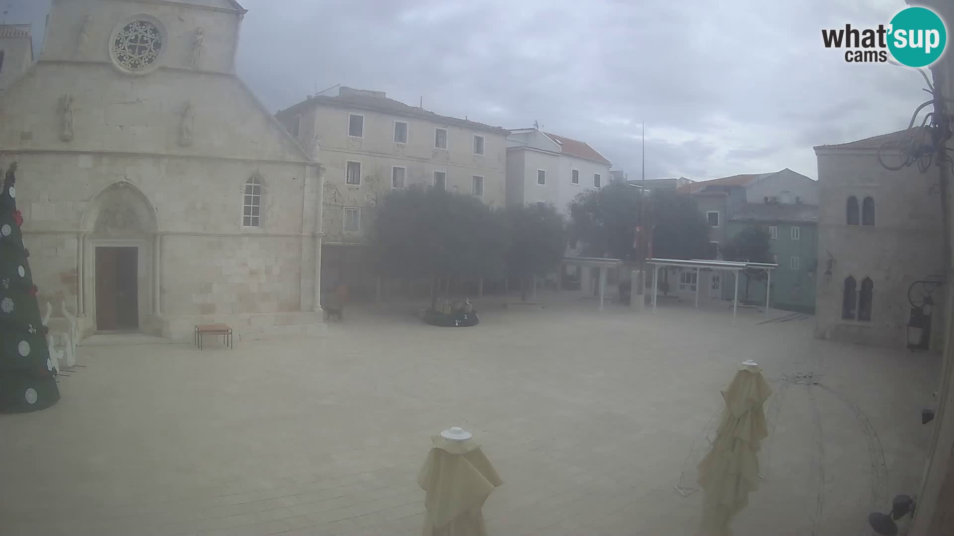 Pag – main square and Church of St. Mary