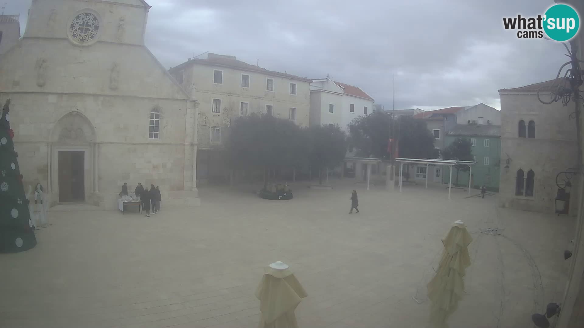 Pag – main square and Church of St. Mary