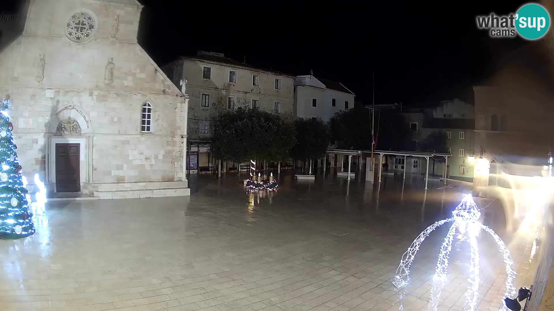 Pag – main square and Church of St. Mary