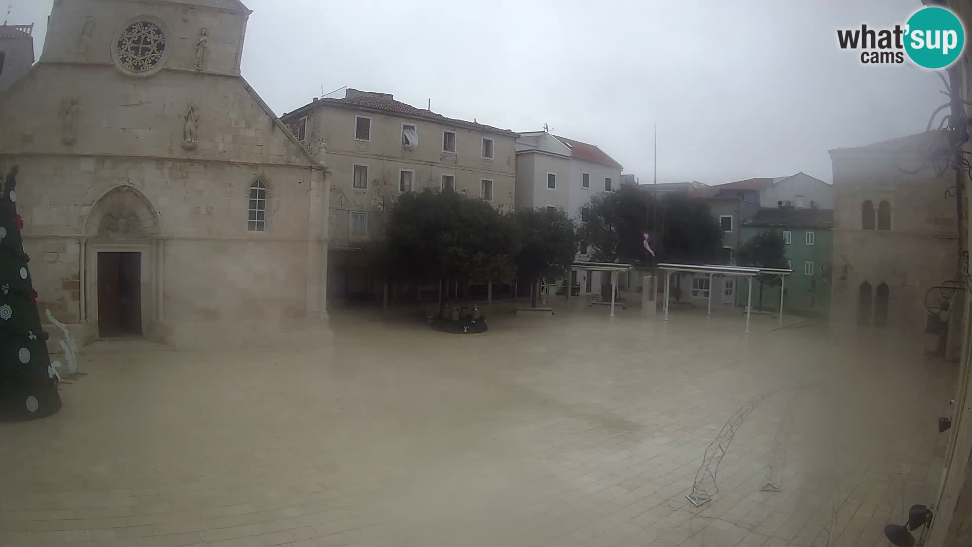 Pag – main square and Church of St. Mary