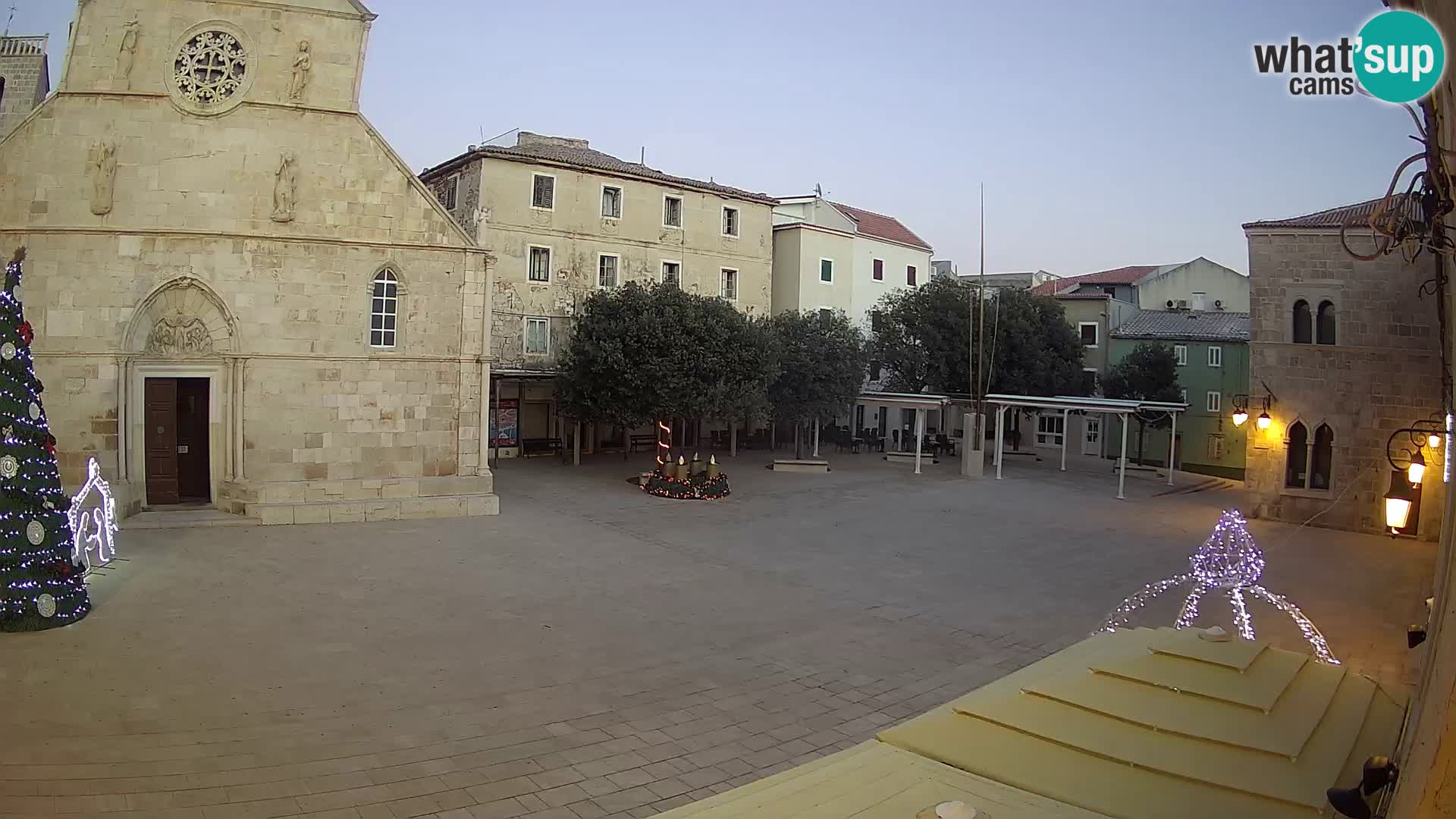 Pag – main square and Church of St. Mary