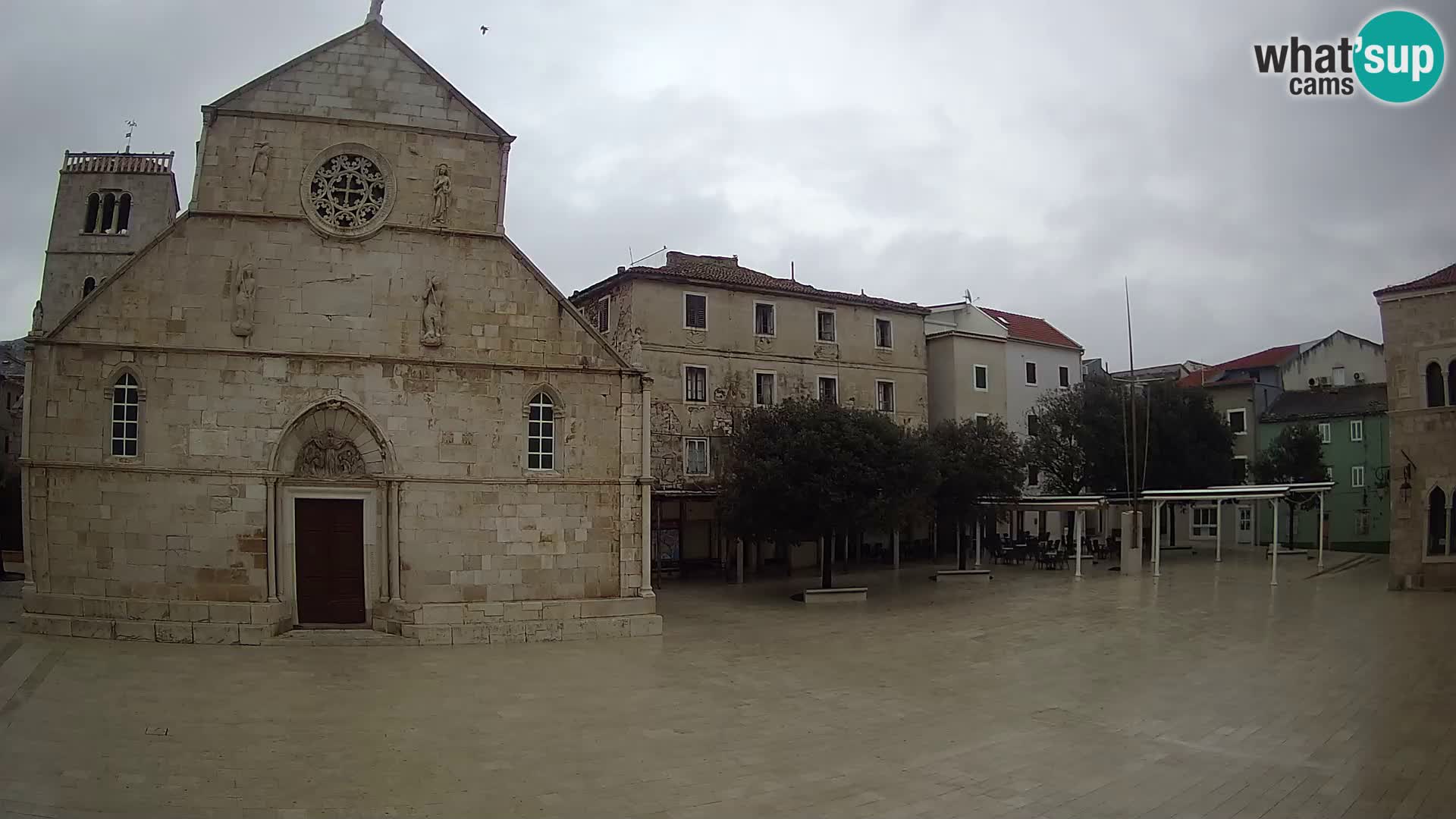 Pag – main square and Church of St. Mary