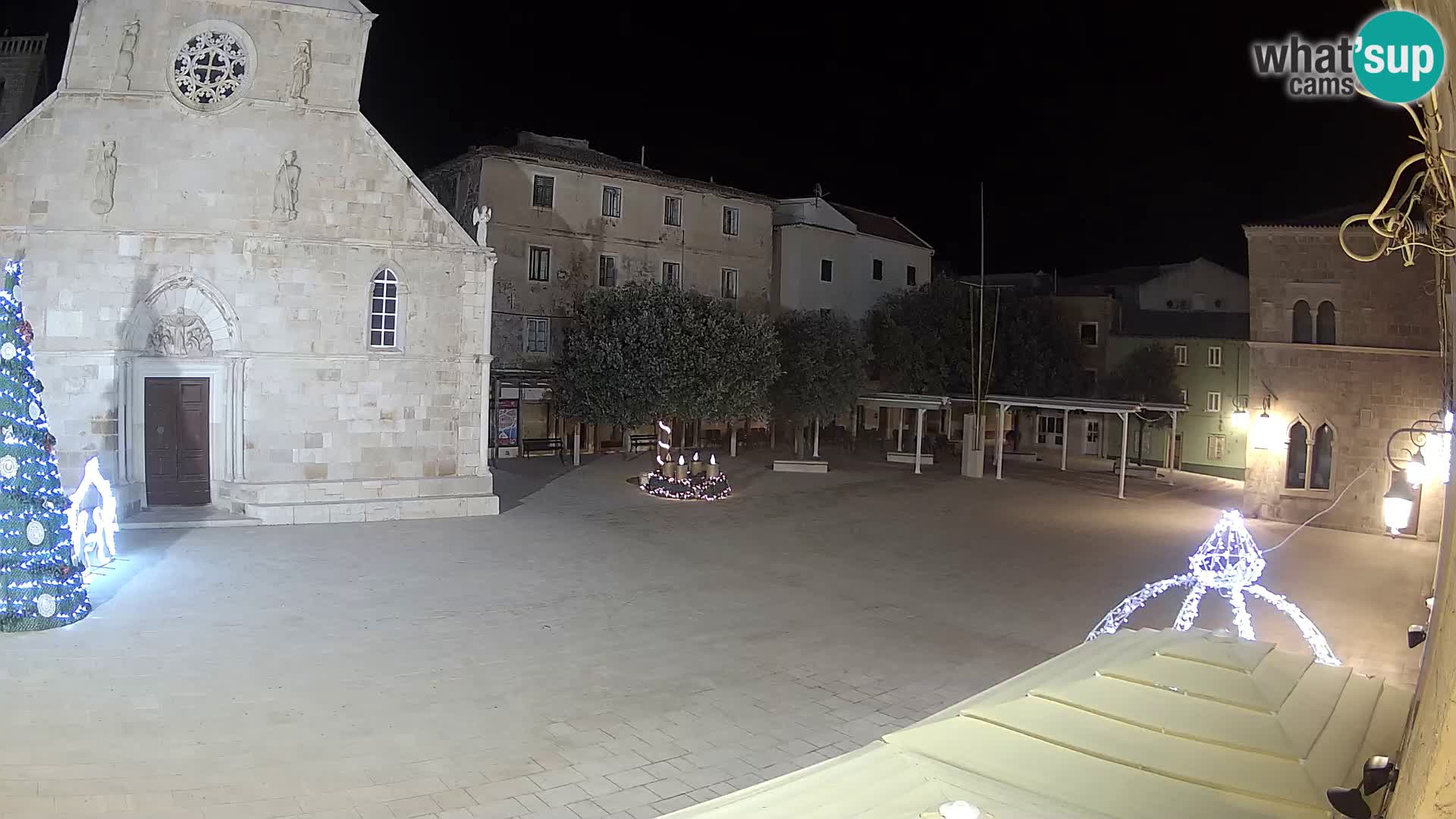 Pag – main square and Church of St. Mary