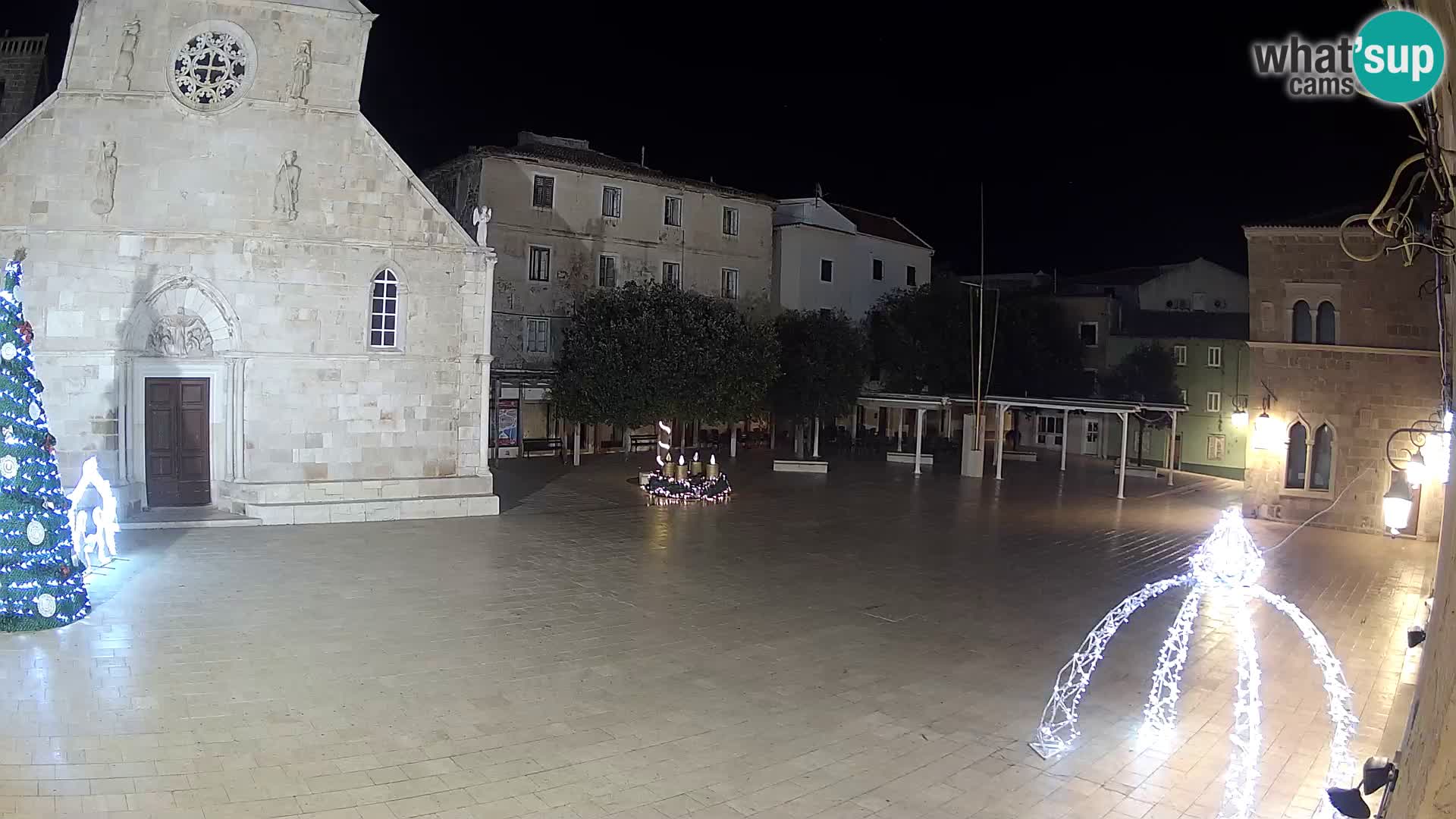 Pag – main square and Church of St. Mary