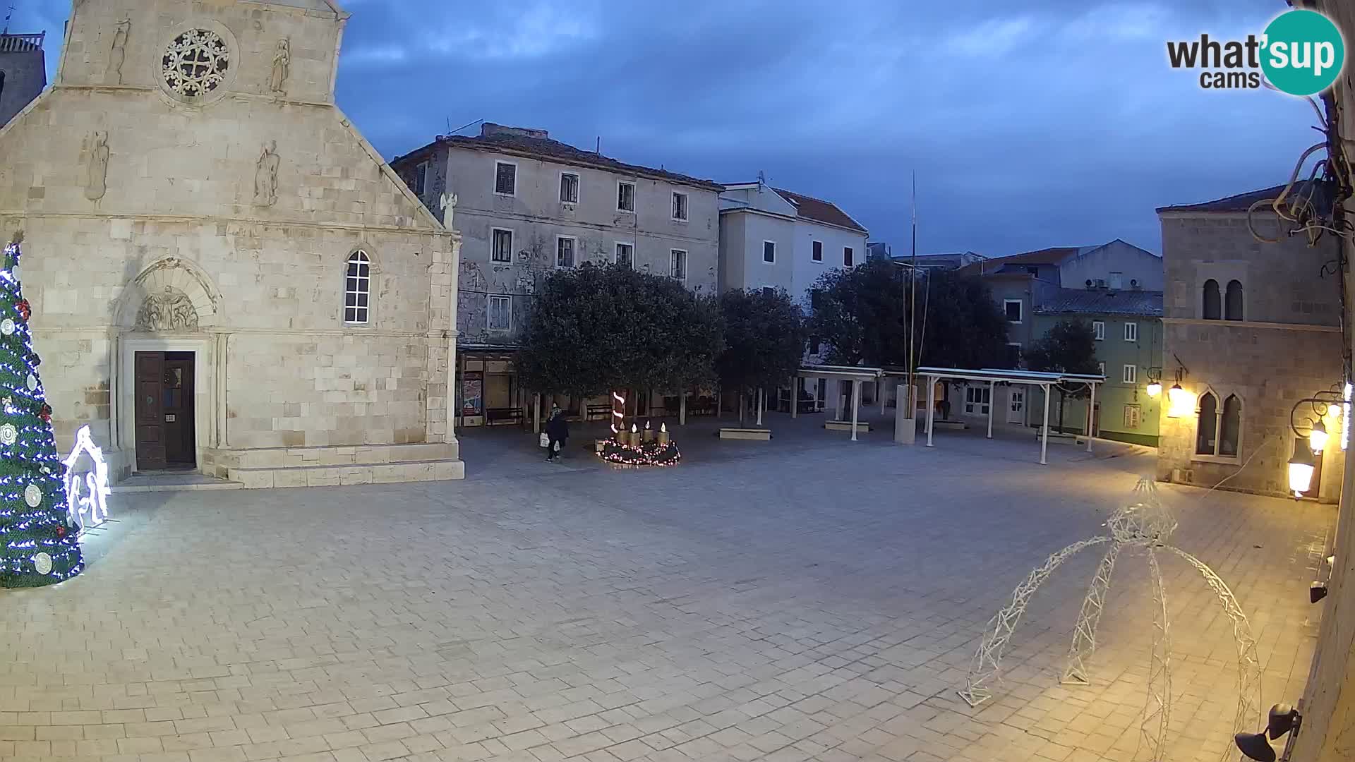 Pag – main square and Church of St. Mary