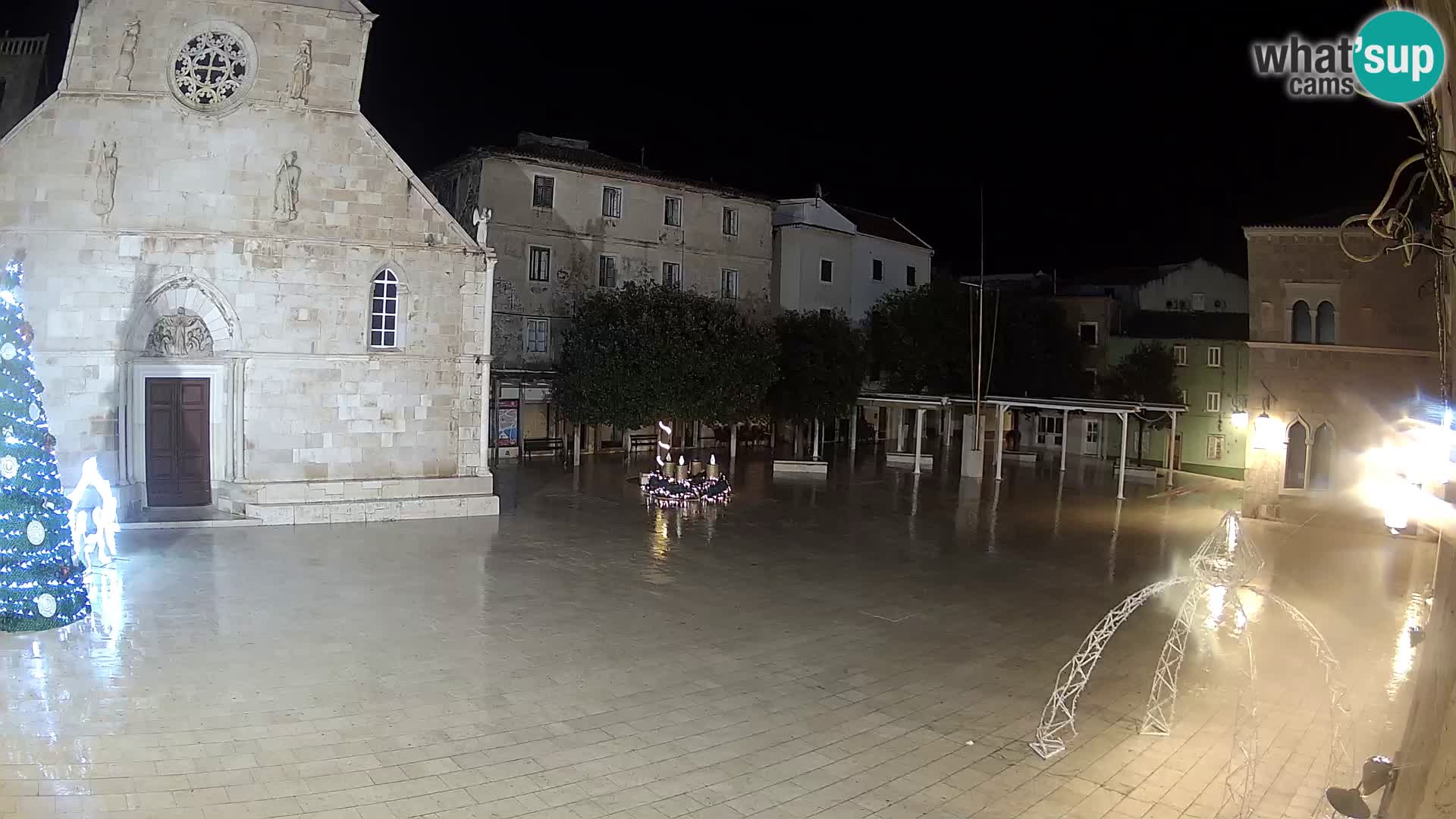 Pag – main square and Church of St. Mary