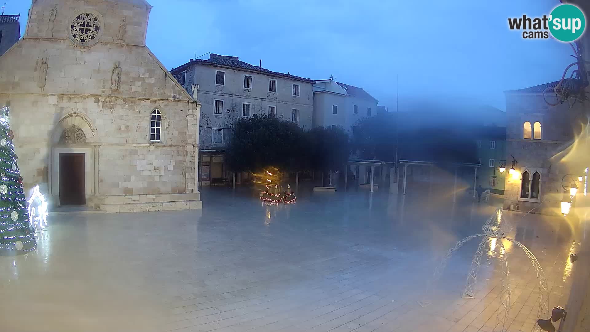 Pag – main square and Church of St. Mary