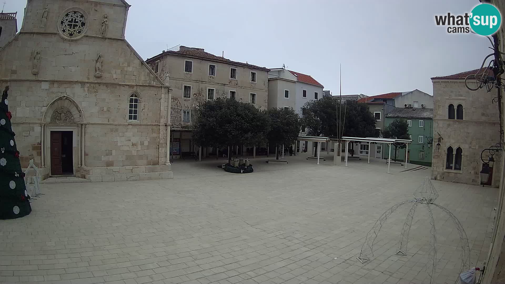 Pag – main square and Church of St. Mary