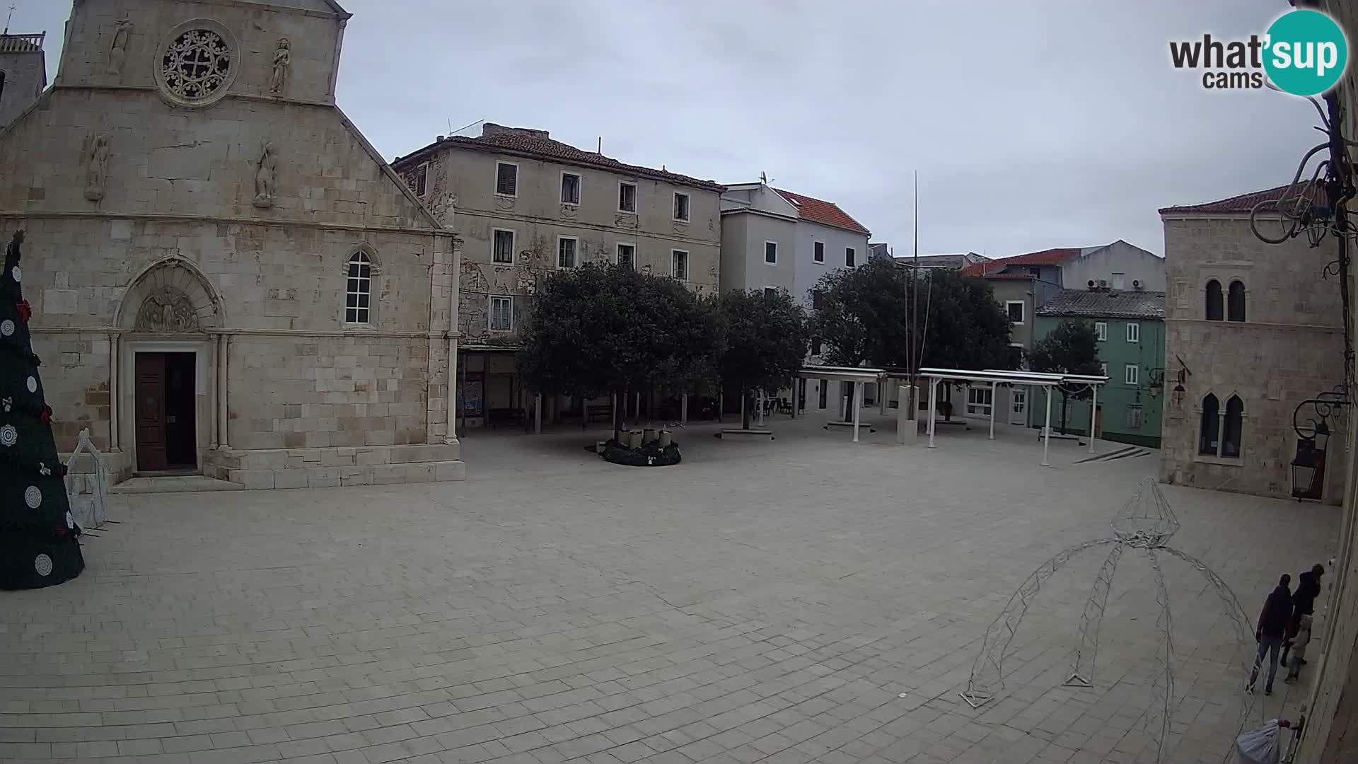 Pag – main square and Church of St. Mary