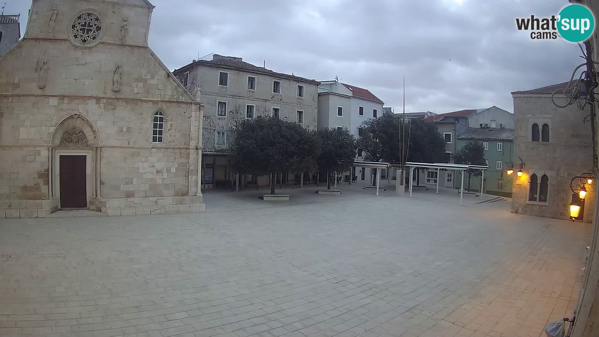 Pag – main square and Church of St. Mary