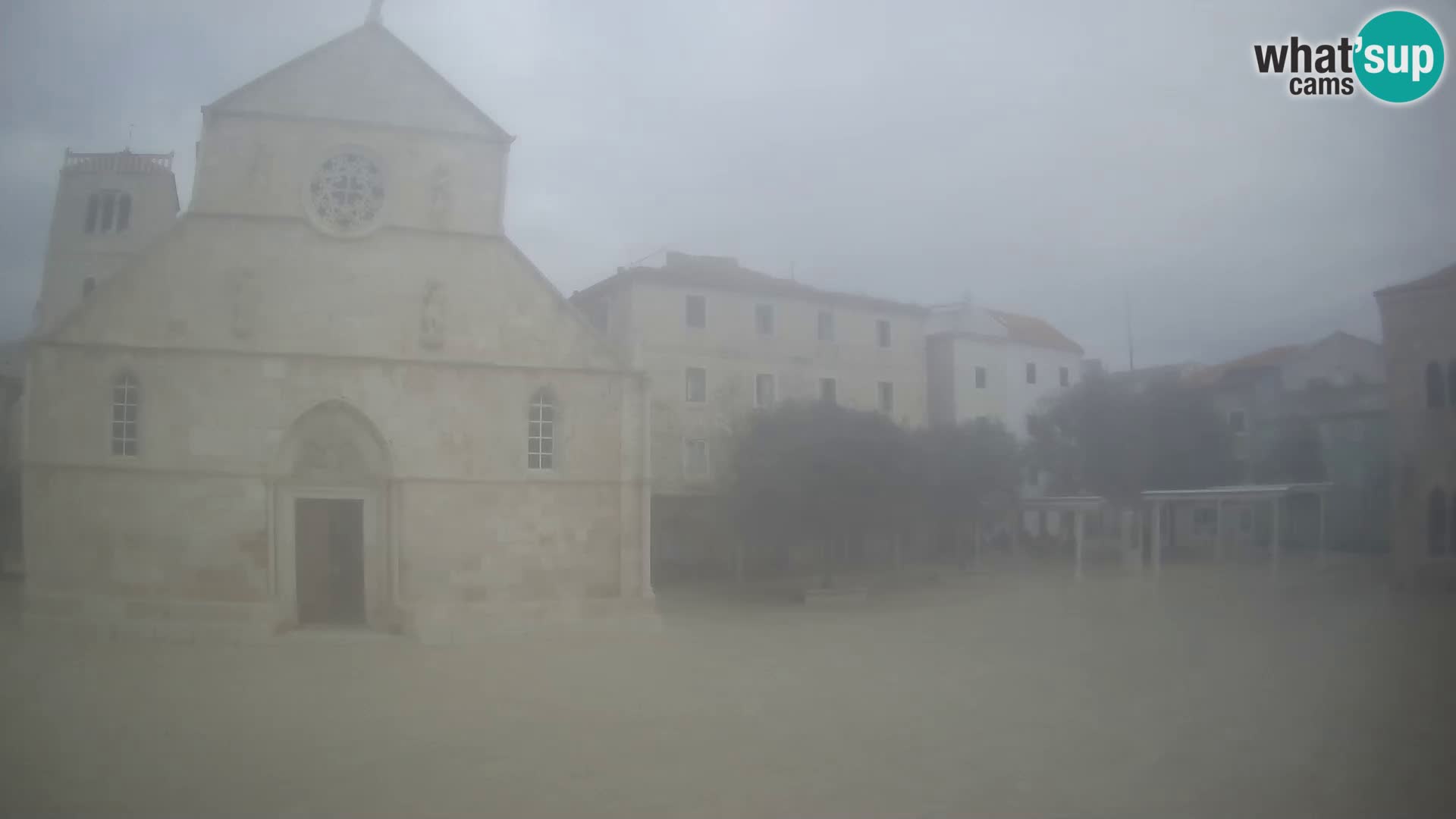 Pag – main square and Church of St. Mary