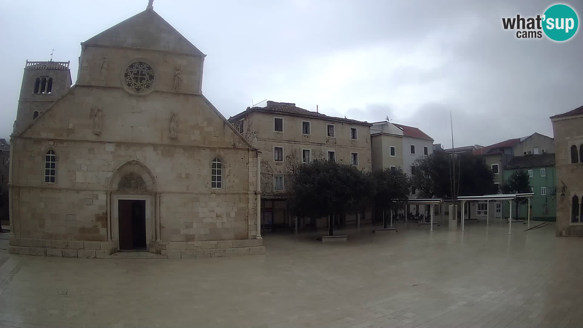 Pag – main square and Church of St. Mary