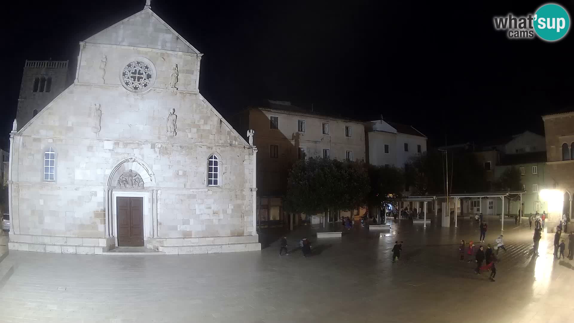 Pag – main square and Church of St. Mary