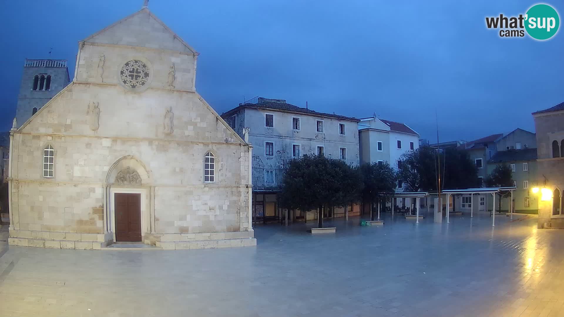 Pag – main square and Church of St. Mary