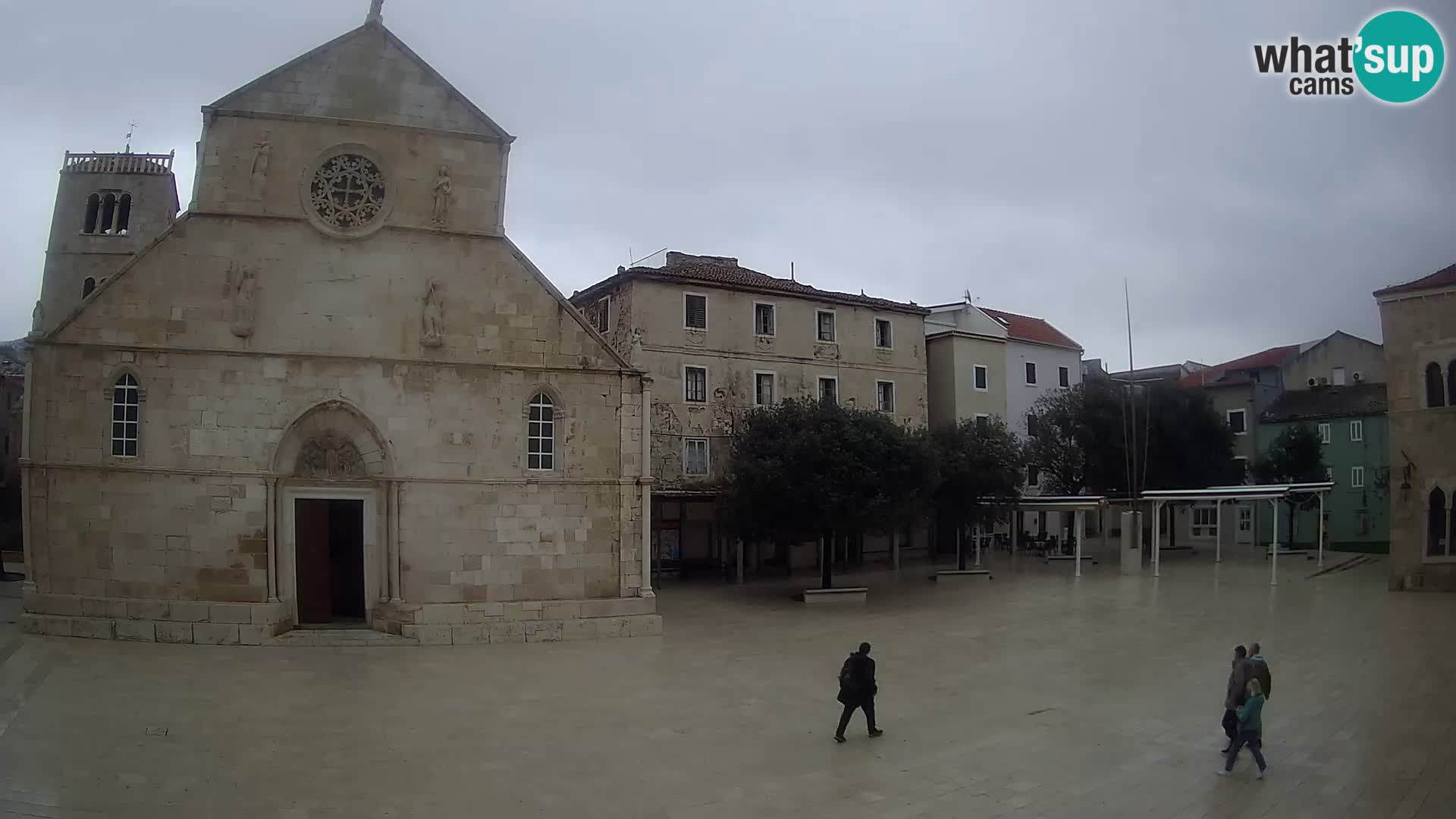 Pag – main square and Church of St. Mary