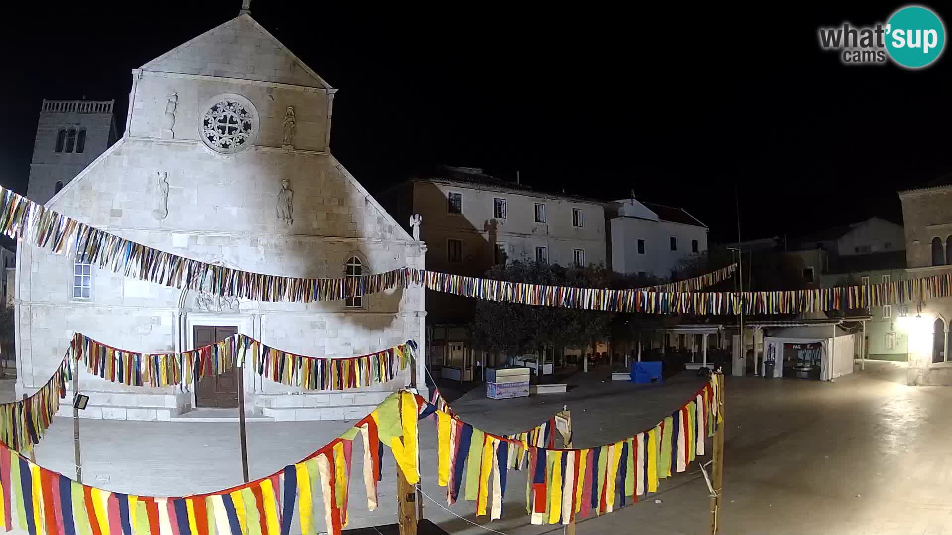 Pag – main square and Church of St. Mary