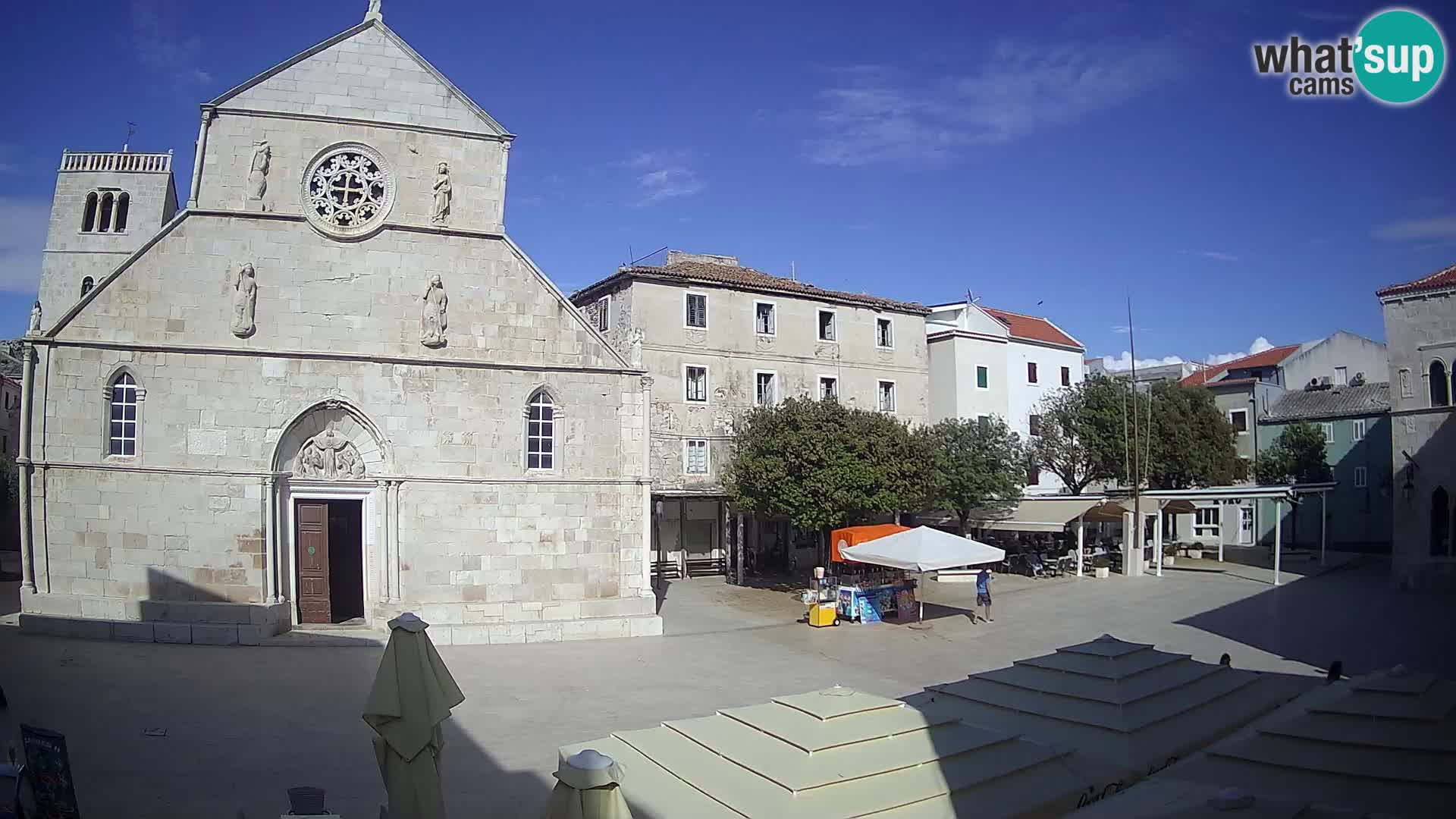 Pag – main square and Church of St. Mary