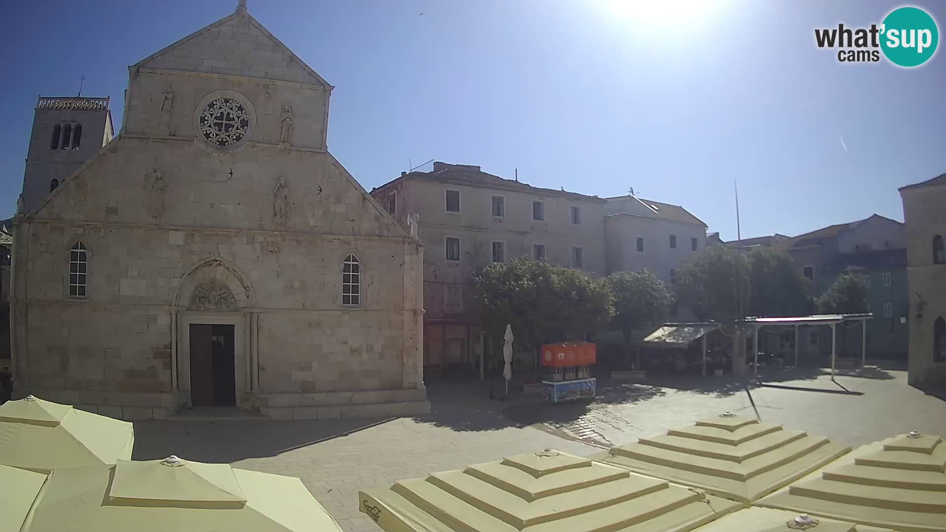 Pag – main square and Church of St. Mary