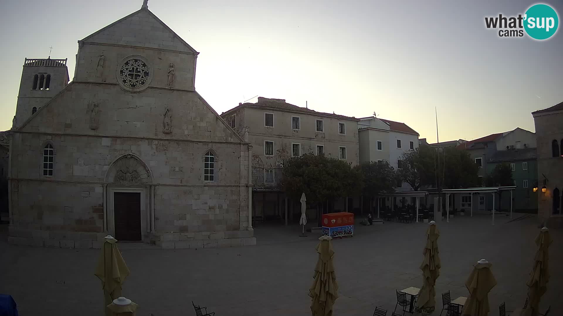 Pag – main square and Church of St. Mary