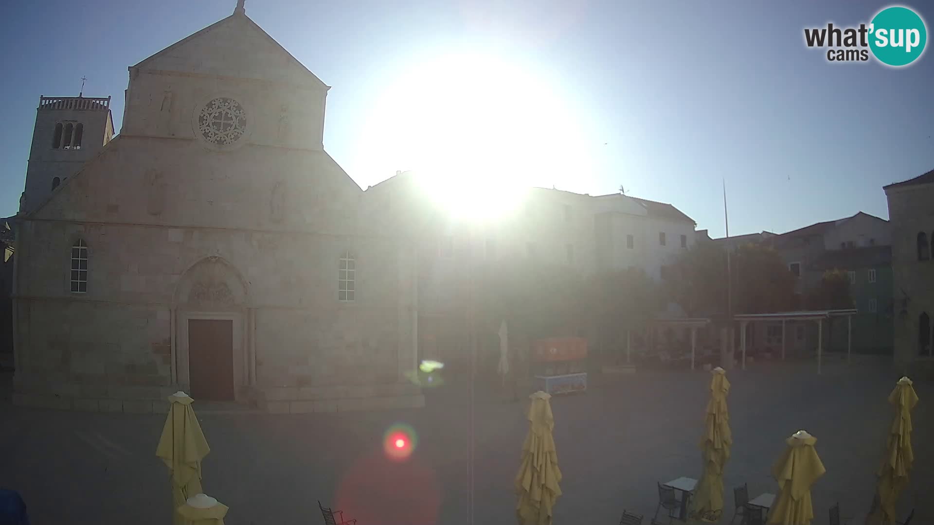Spletna kamera Pag – Glavni trg in cerkev sv Marije