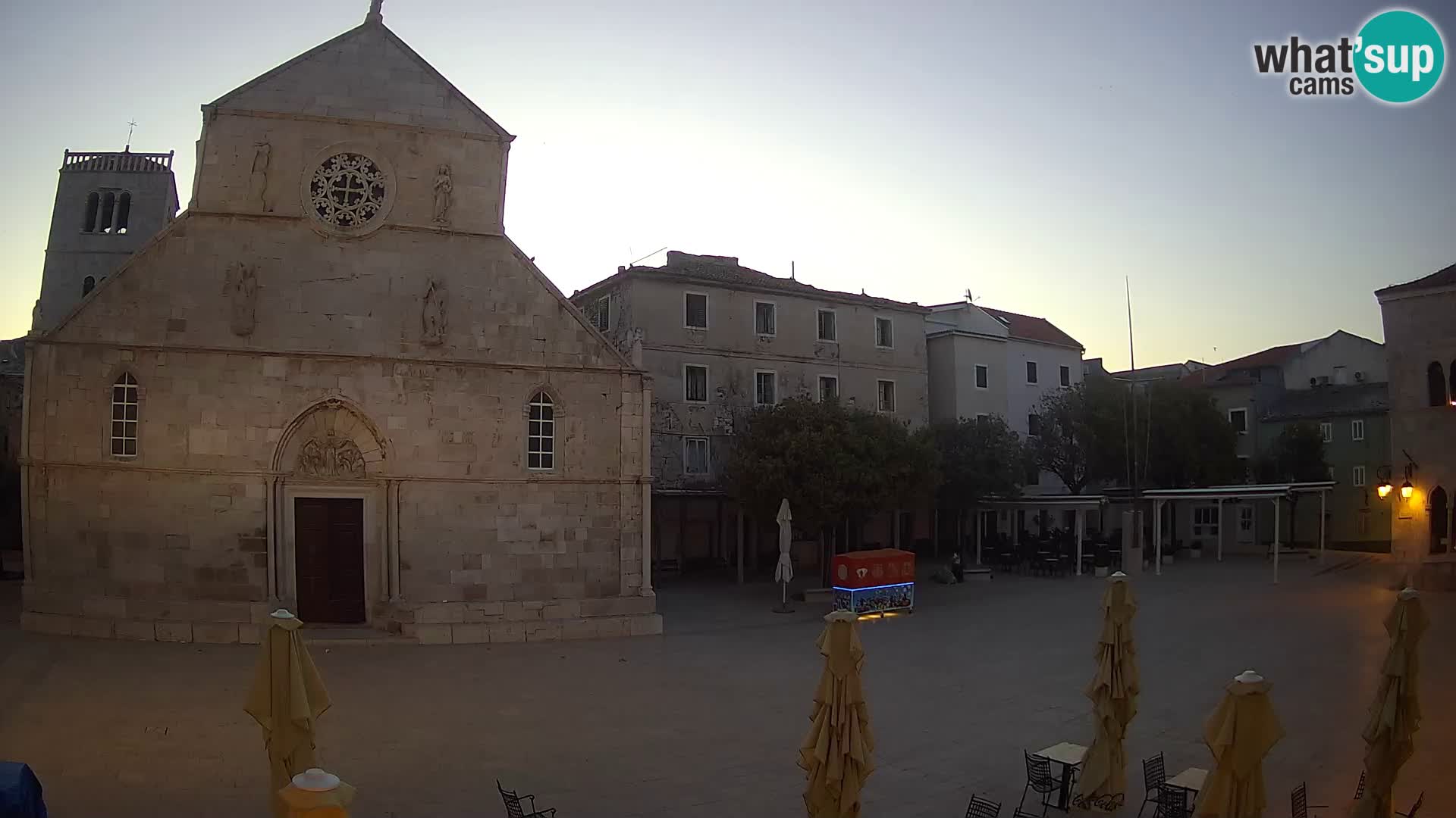 Pag – main square and Church of St. Mary