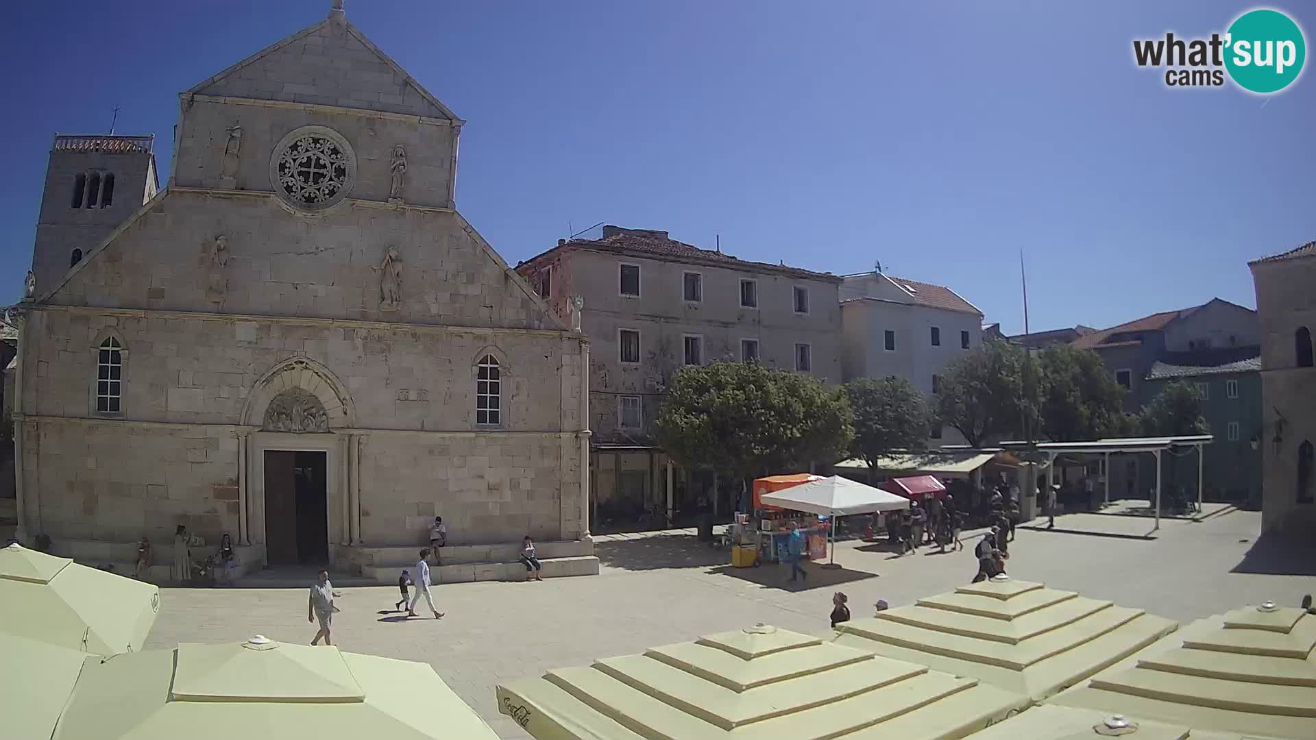 Webcam Pag – Hauptplatz und Kirche St. Maria