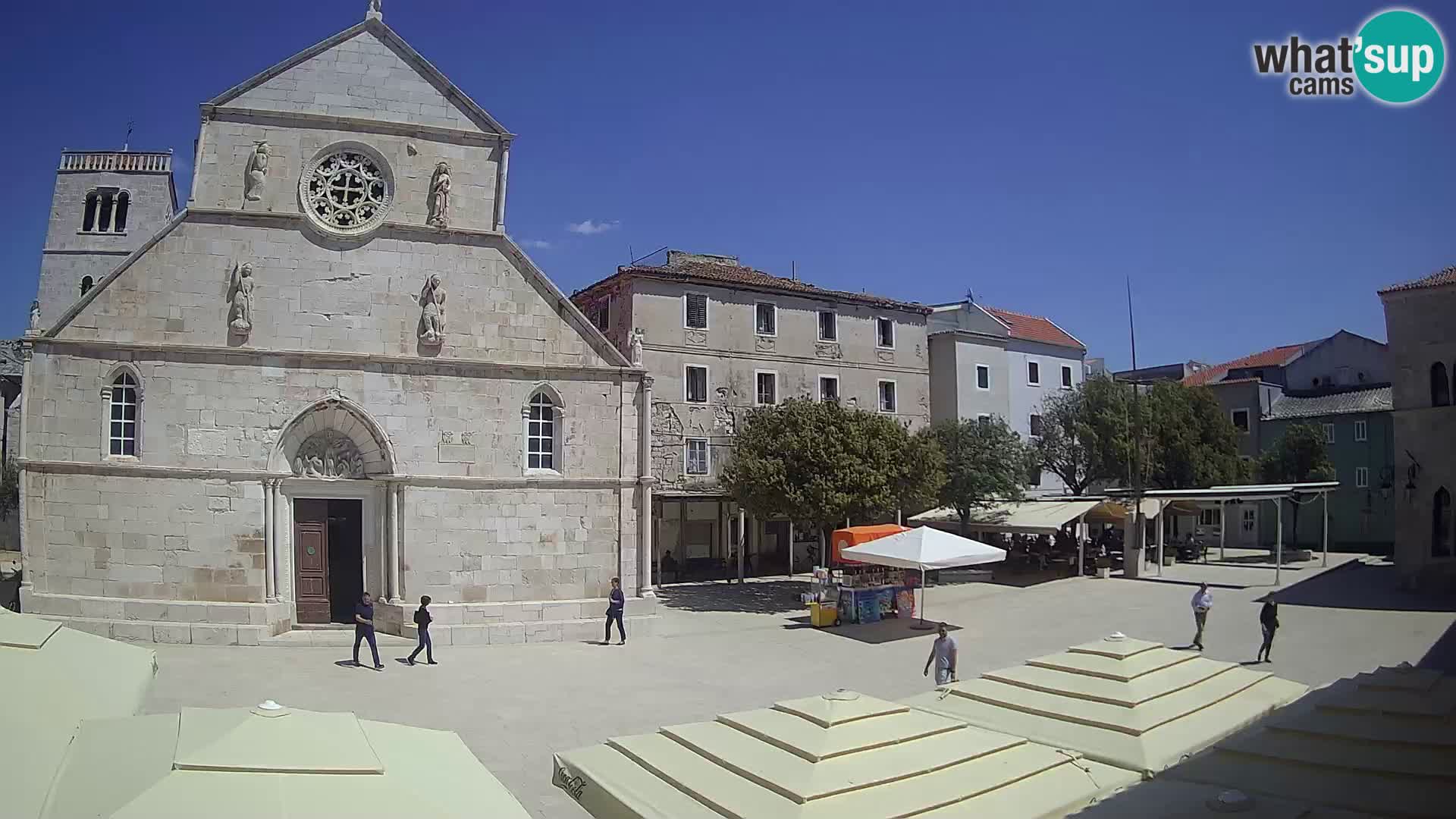 Spletna kamera Pag – Glavni trg in cerkev sv Marije