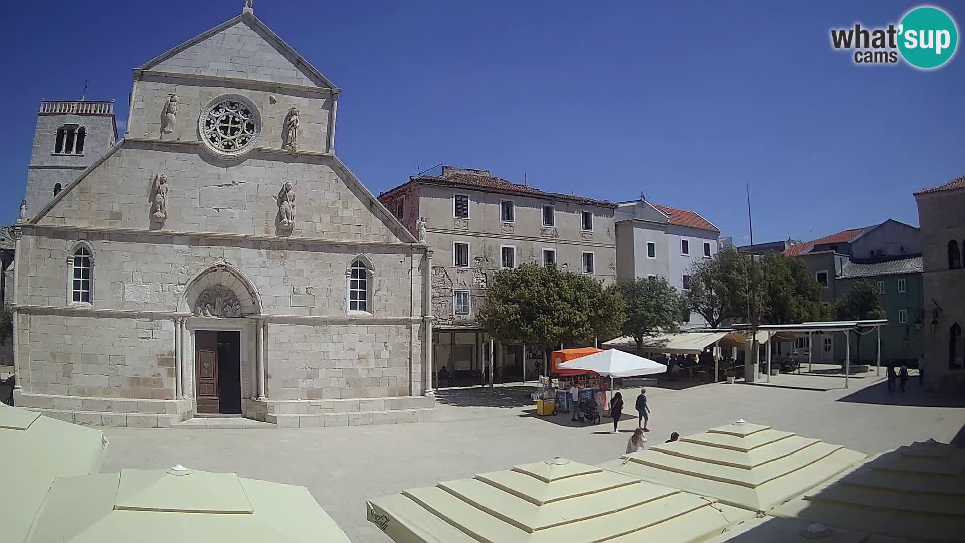 Spletna kamera Pag – Glavni trg in cerkev sv Marije