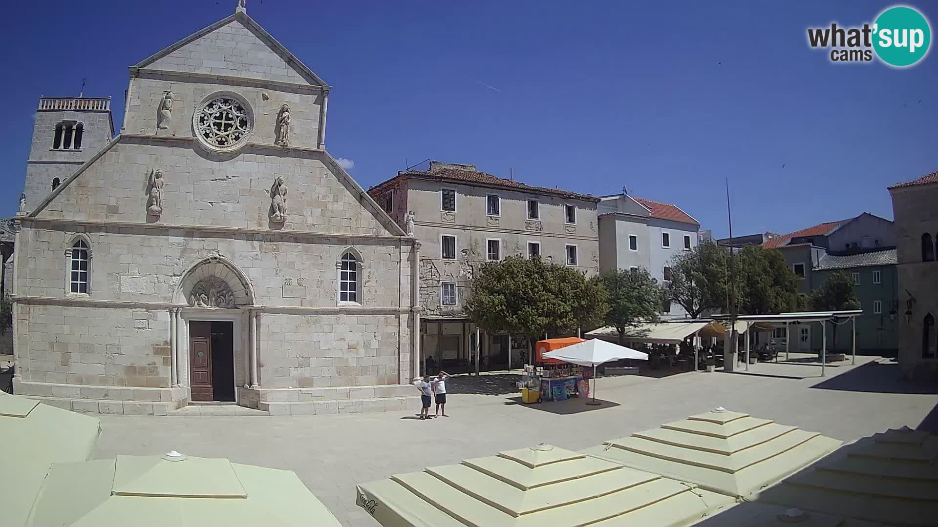 Spletna kamera Pag – Glavni trg in cerkev sv Marije