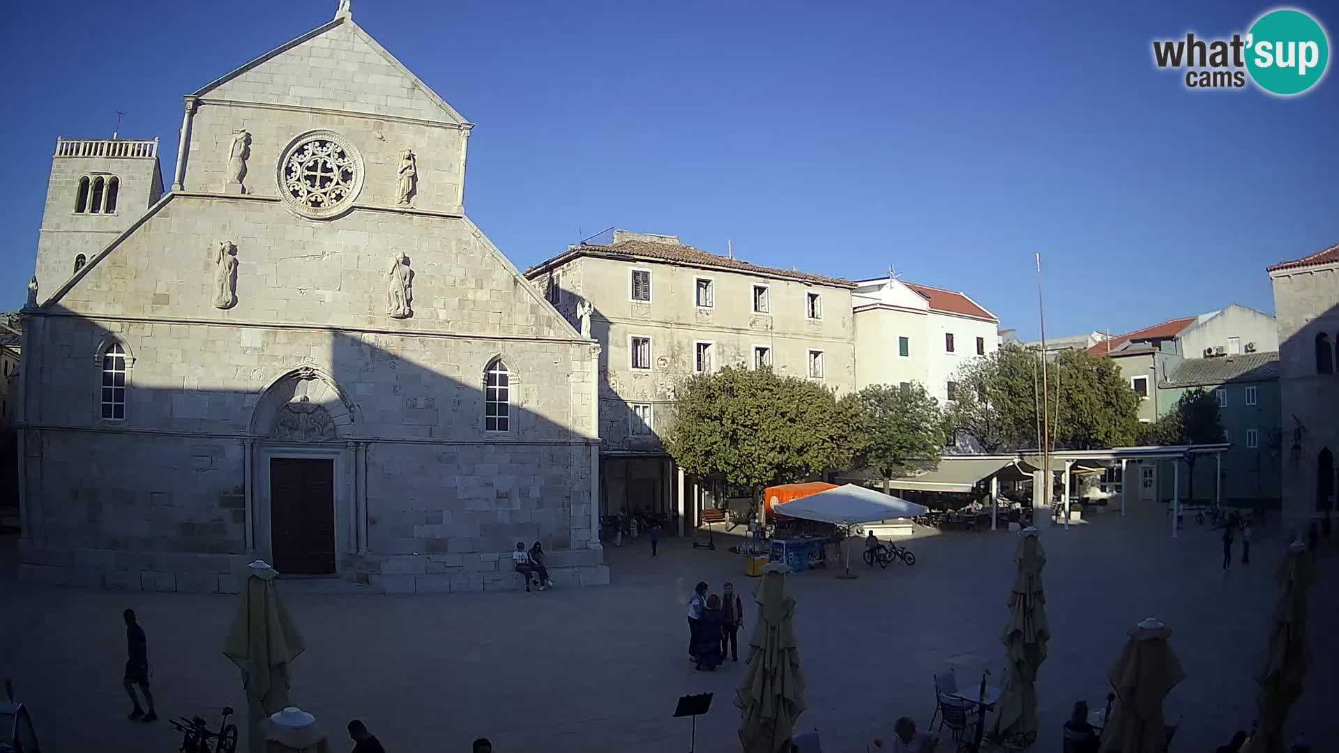 Spletna kamera Pag – Glavni trg in cerkev sv Marije