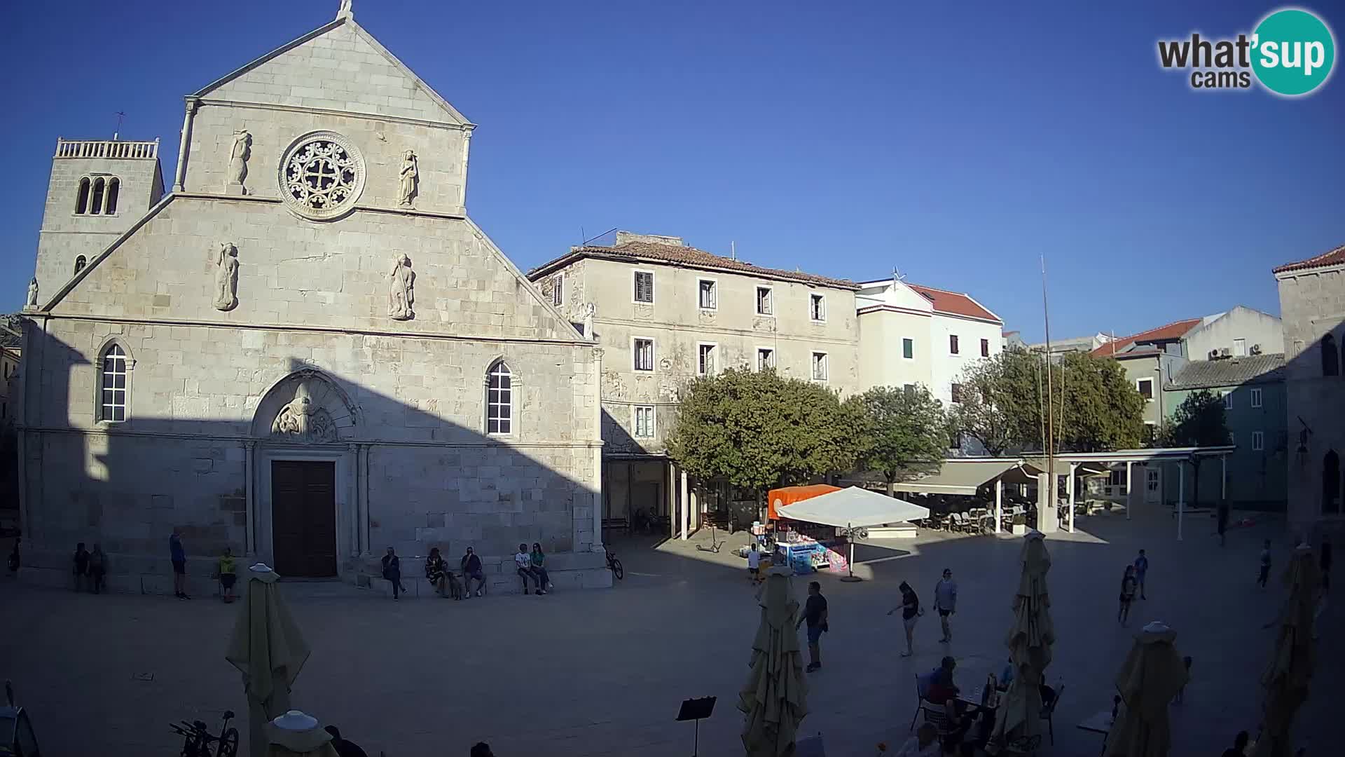 Spletna kamera Pag – Glavni trg in cerkev sv Marije