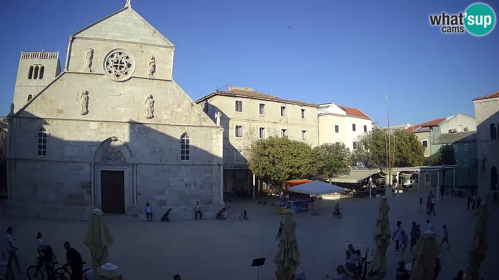 Spletna kamera Pag – Glavni trg in cerkev sv Marije