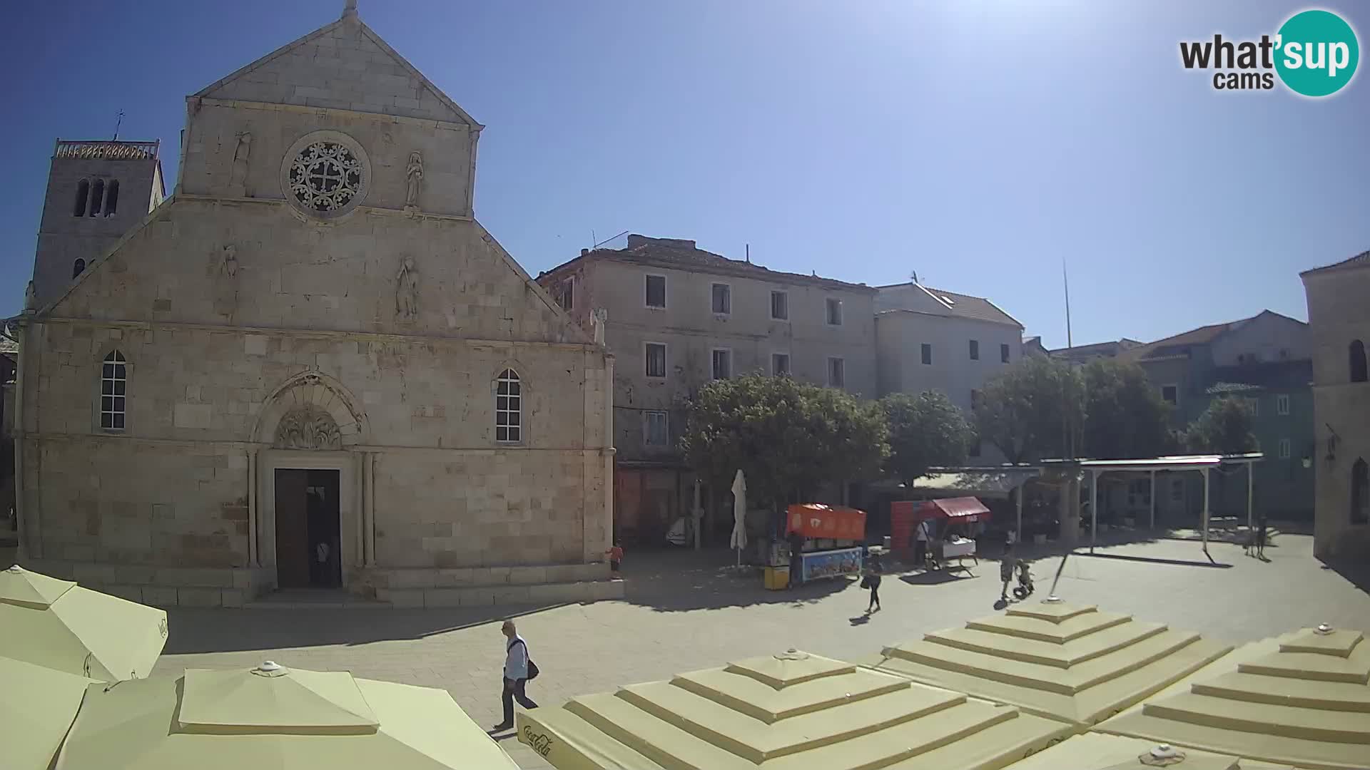 Pag – main square and Church of St. Mary