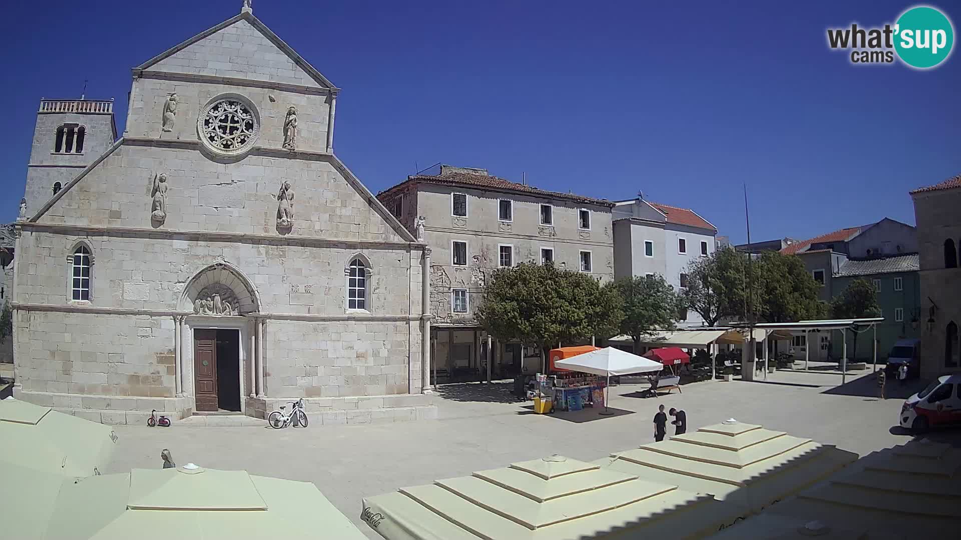 Pag – main square and Church of St. Mary