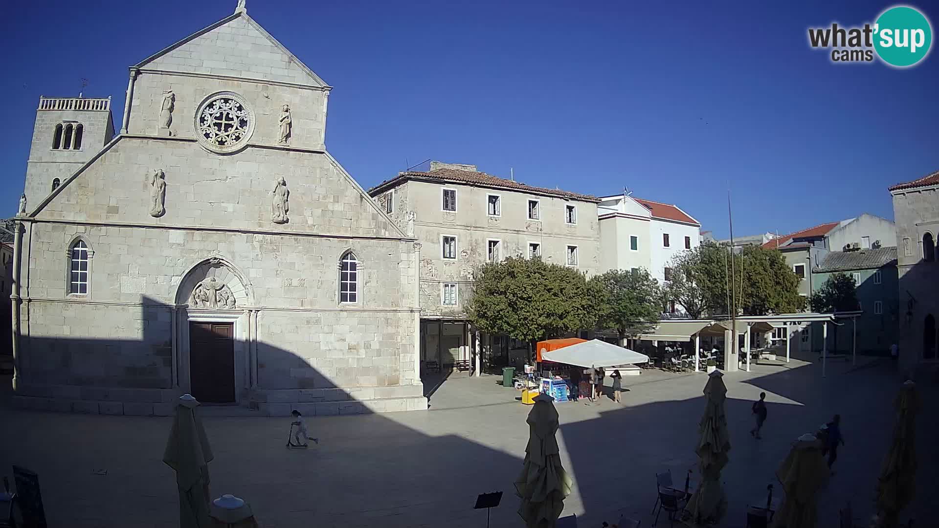 Pag – main square and Church of St. Mary