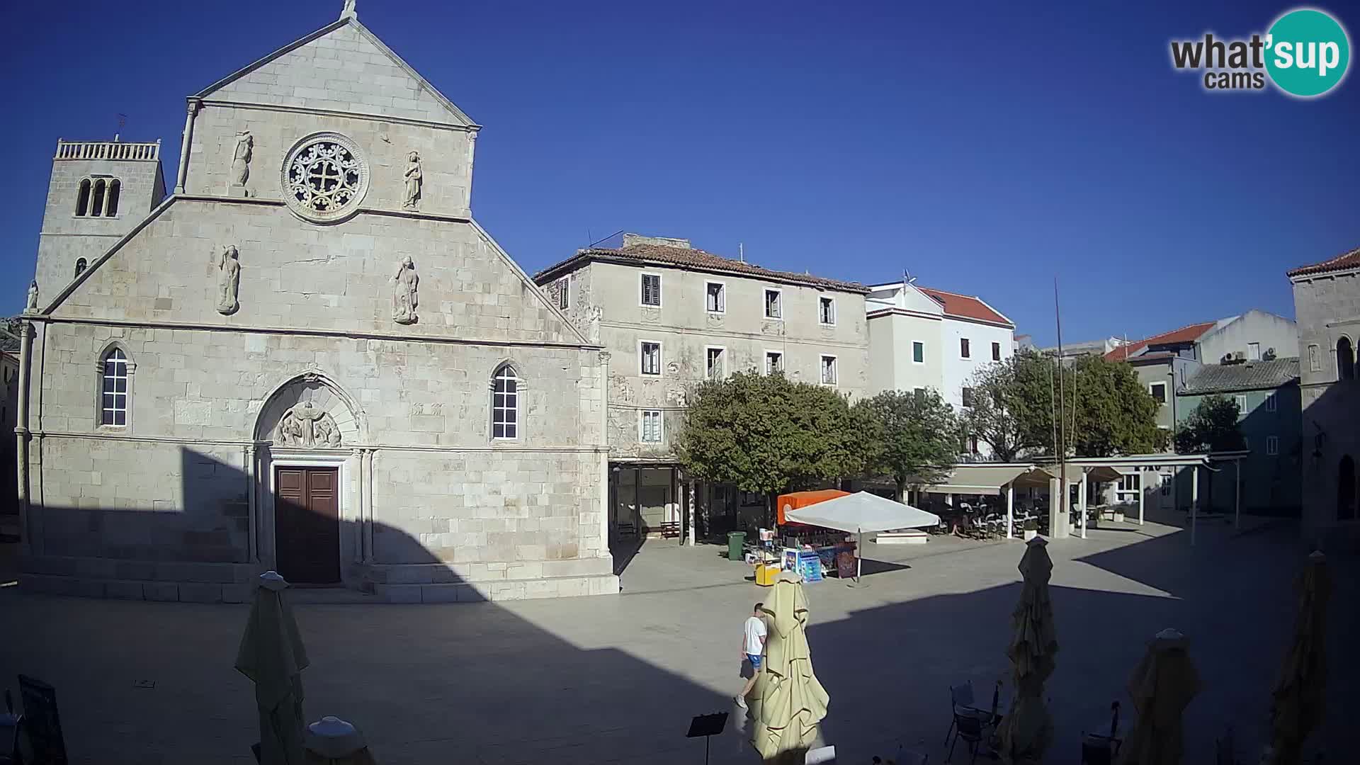 Spletna kamera Pag – Glavni trg in cerkev sv Marije