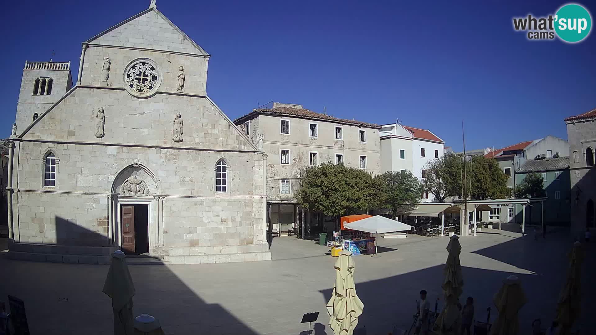 Pag live cam – Place principale et église de Sainte-Marie
