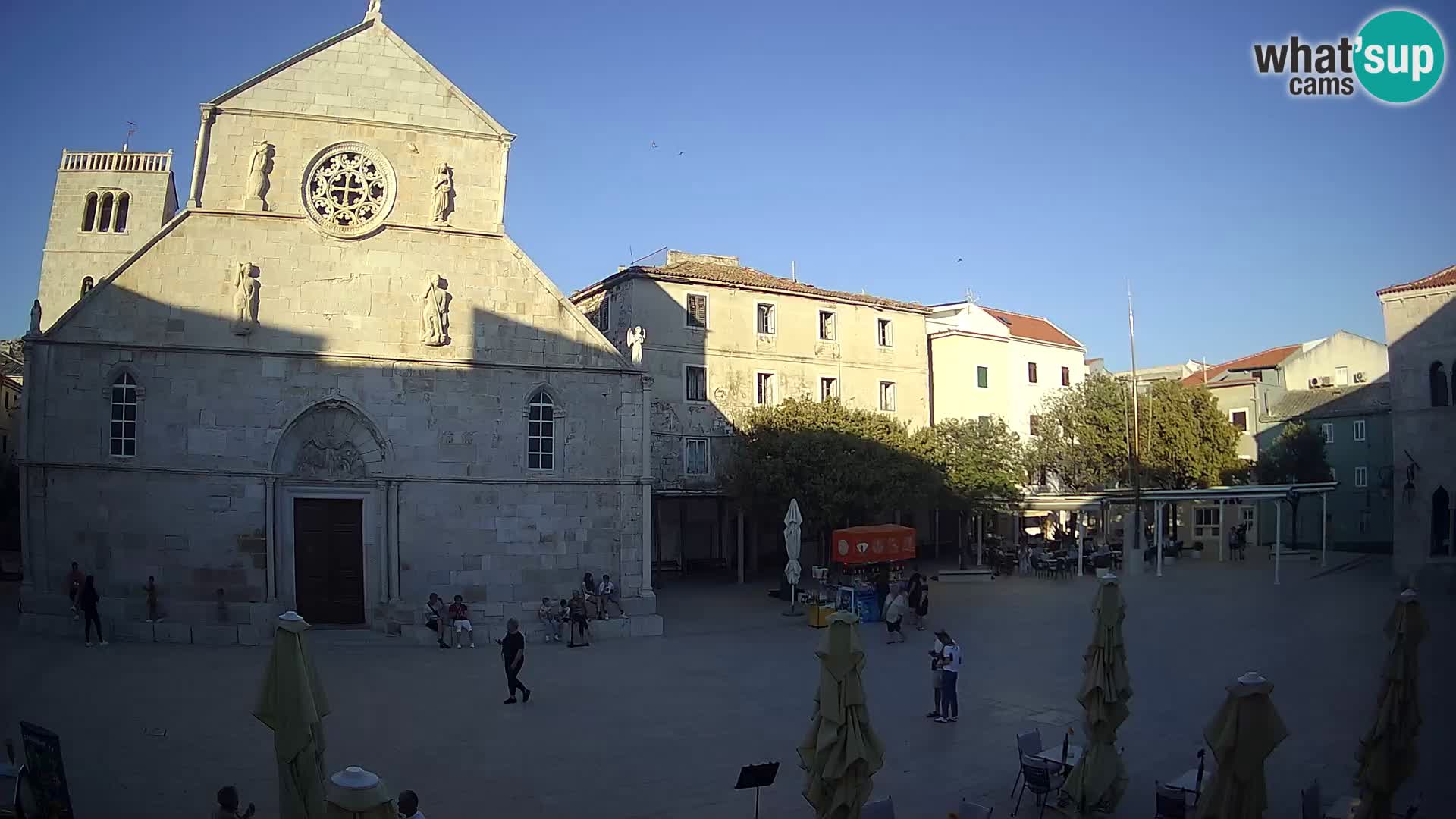 Pag – main square and Church of St. Mary