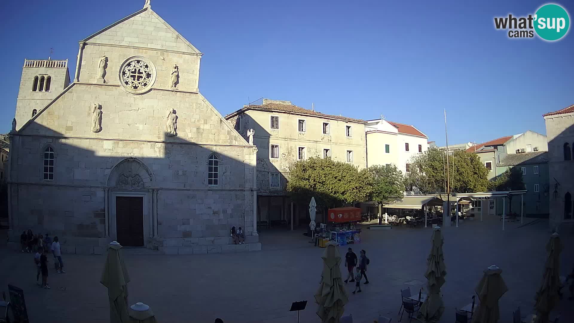 Pag – main square and Church of St. Mary