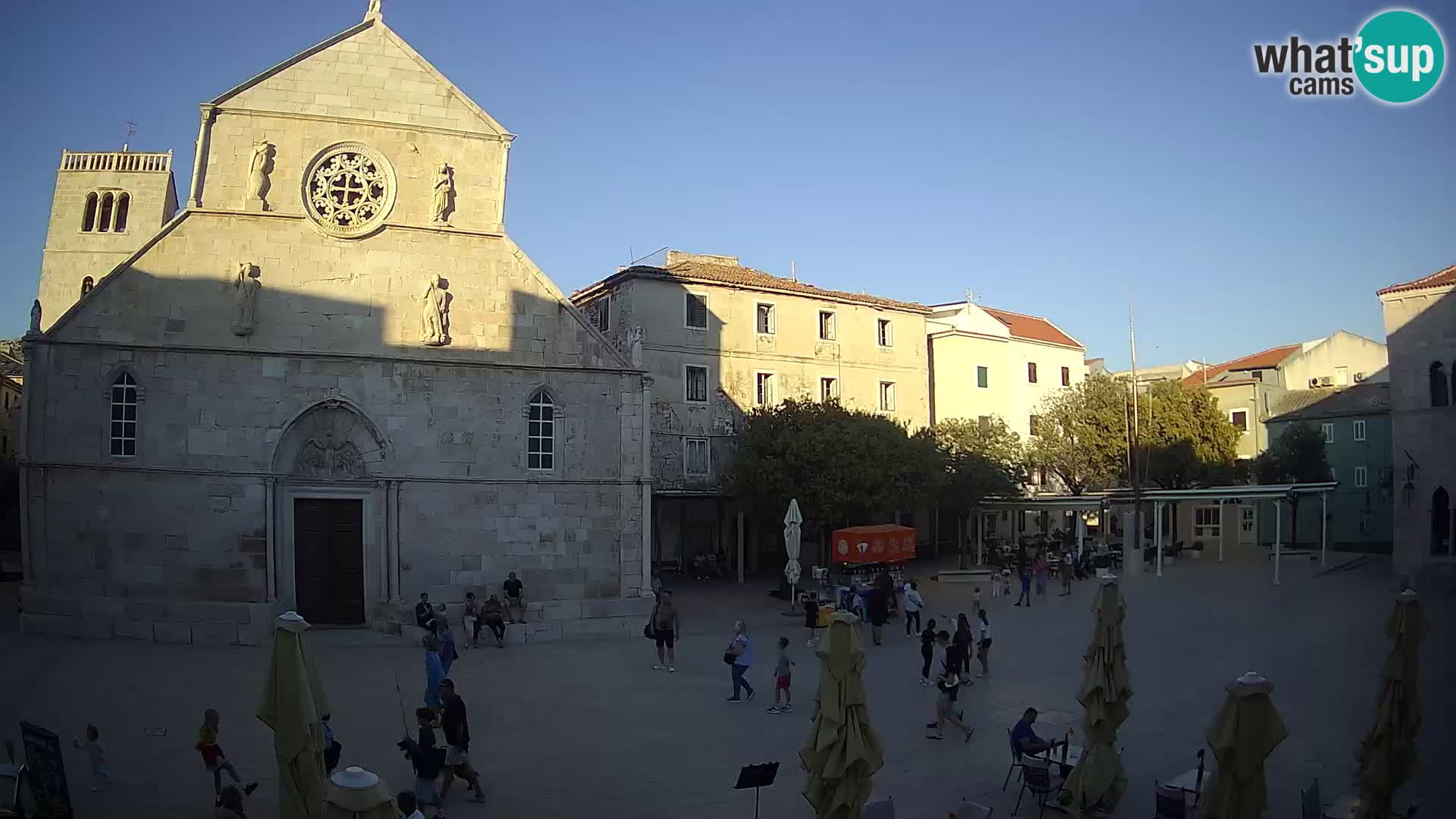 Pag – main square and Church of St. Mary